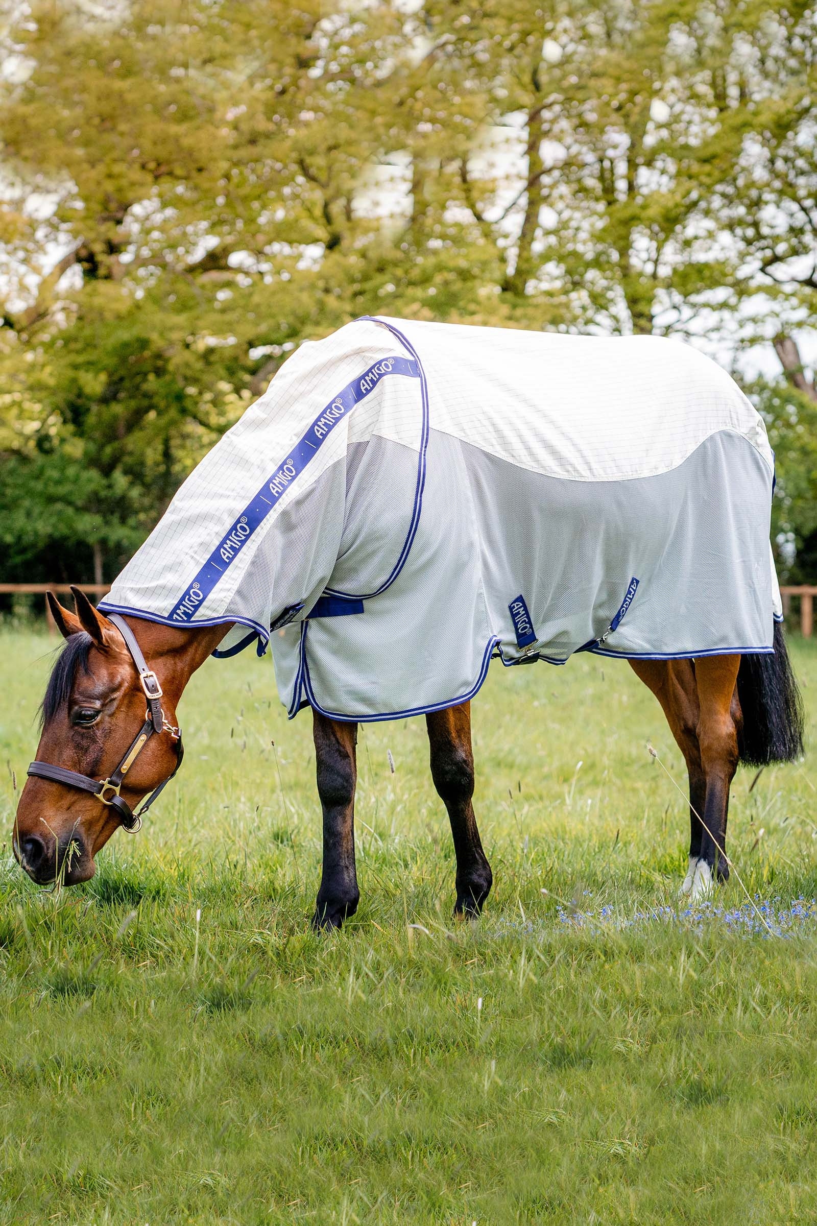Horseware Amigo Airflow flueteppe med avtakbar nakkedel