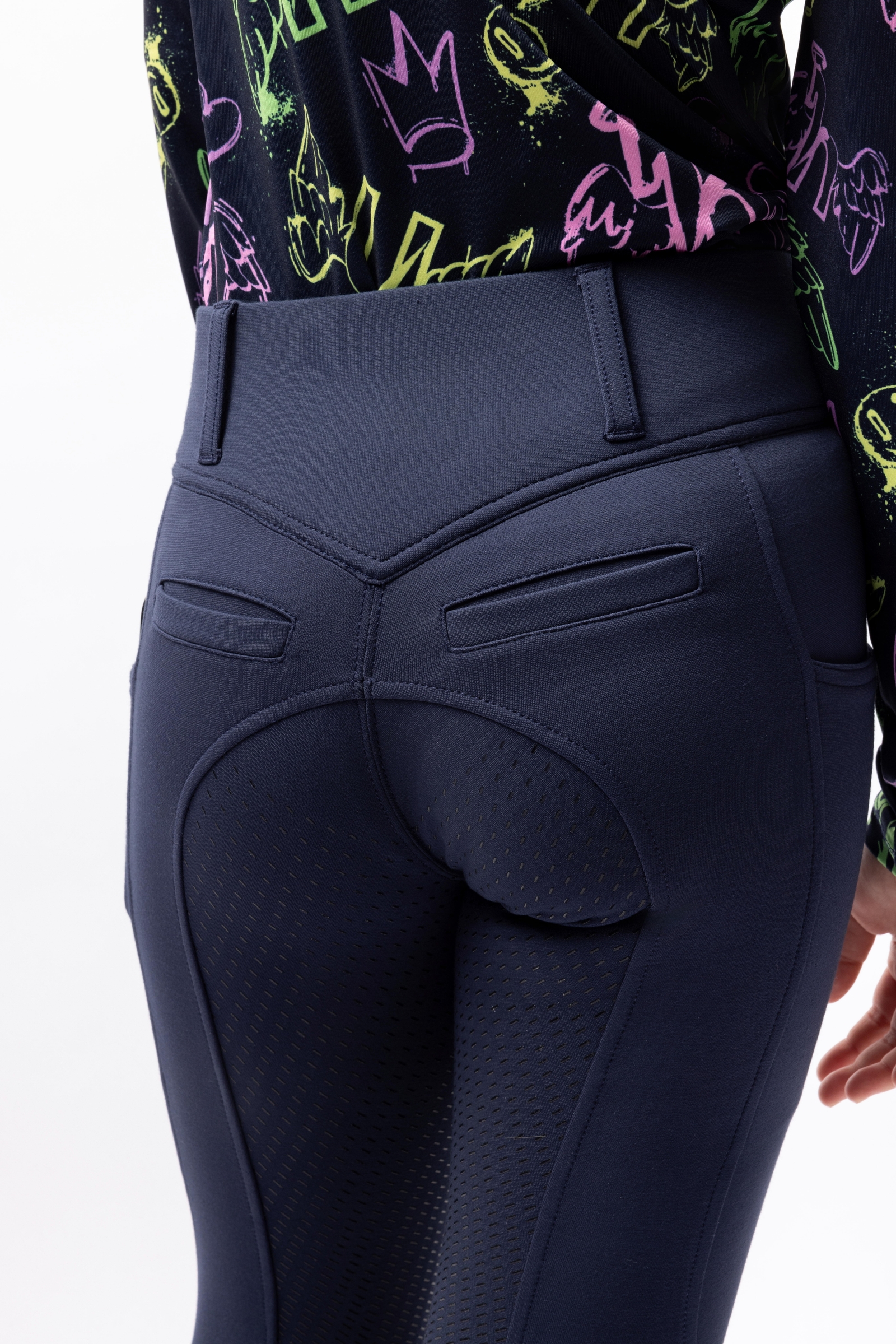 Horze Mira Barne helforsterkede ridebukser