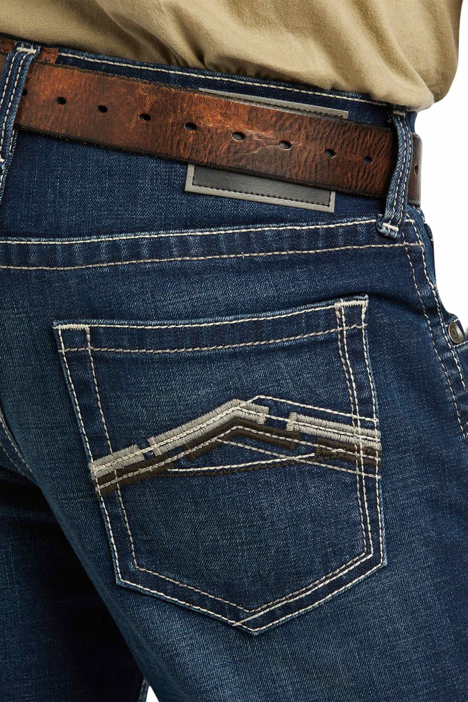 Ariat M5 Straight Stretch Remming stackable jeans med rett ben