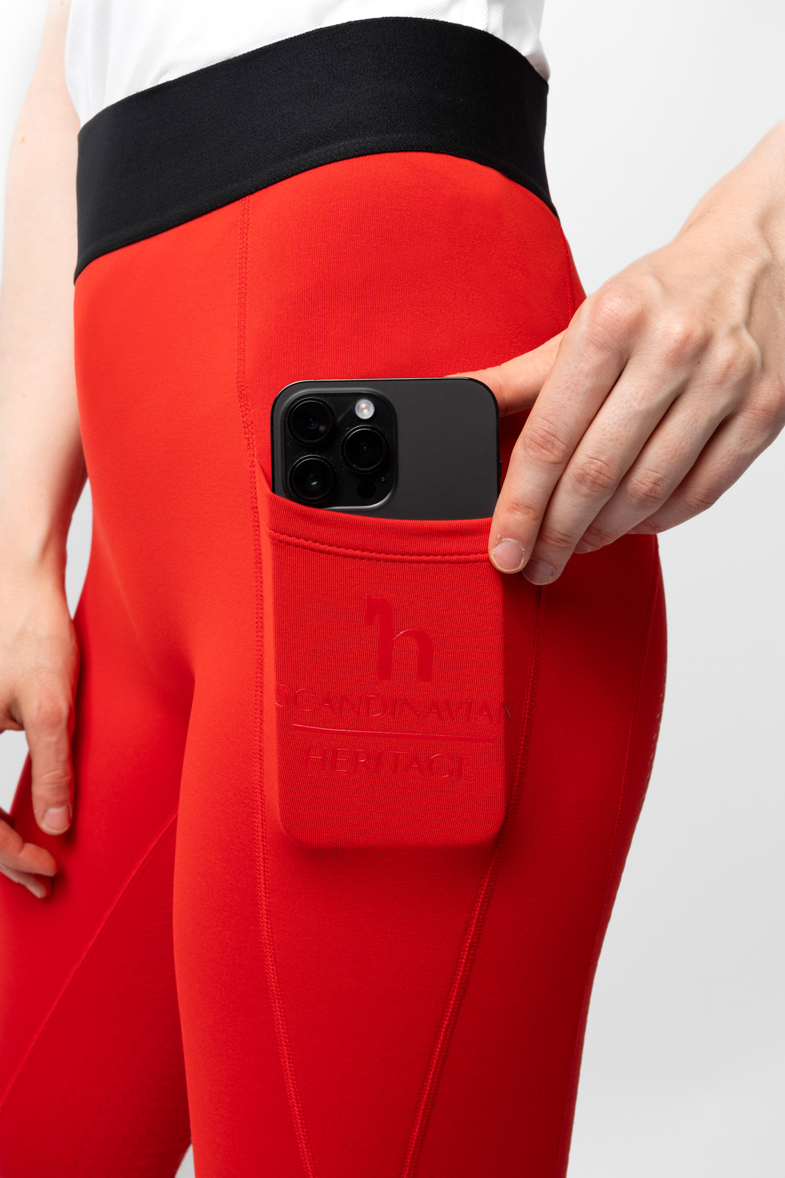 Horze Danika termiske ridebukser med helforsterkede