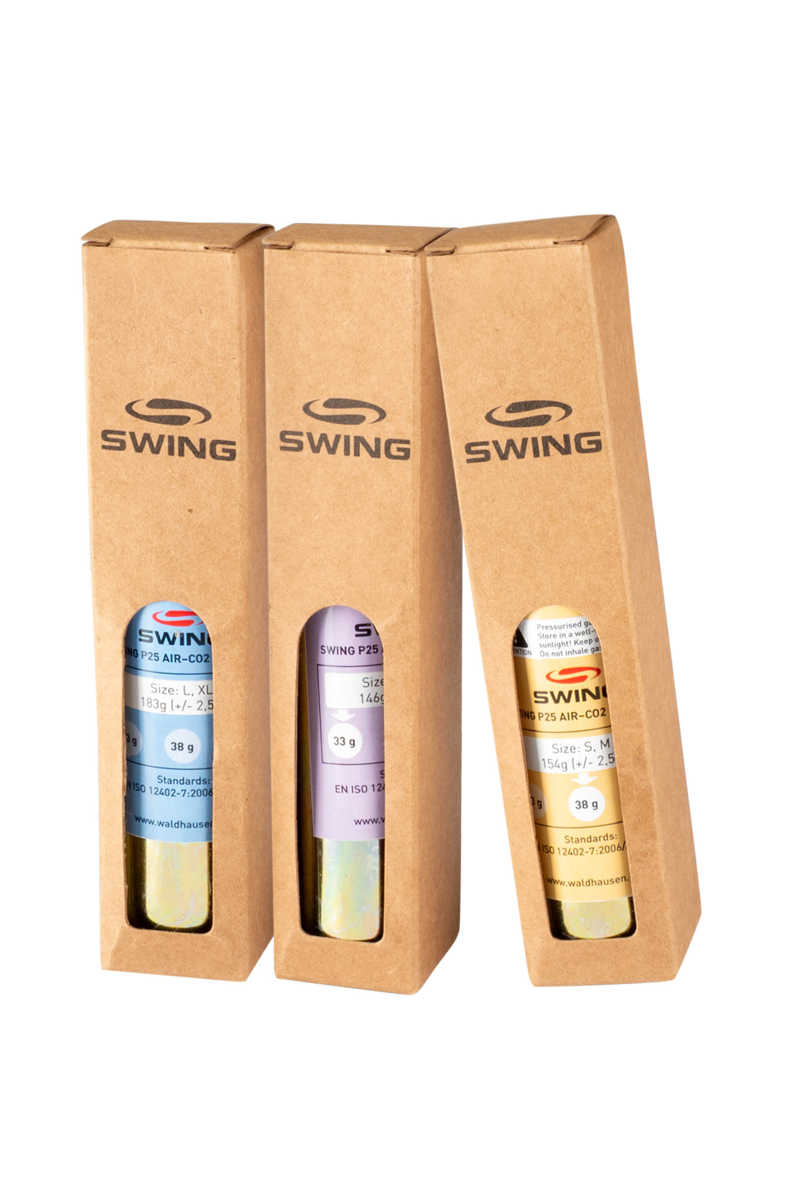 SWING CO2-patron for SWING P25 AIR, L, XL, 45 g
