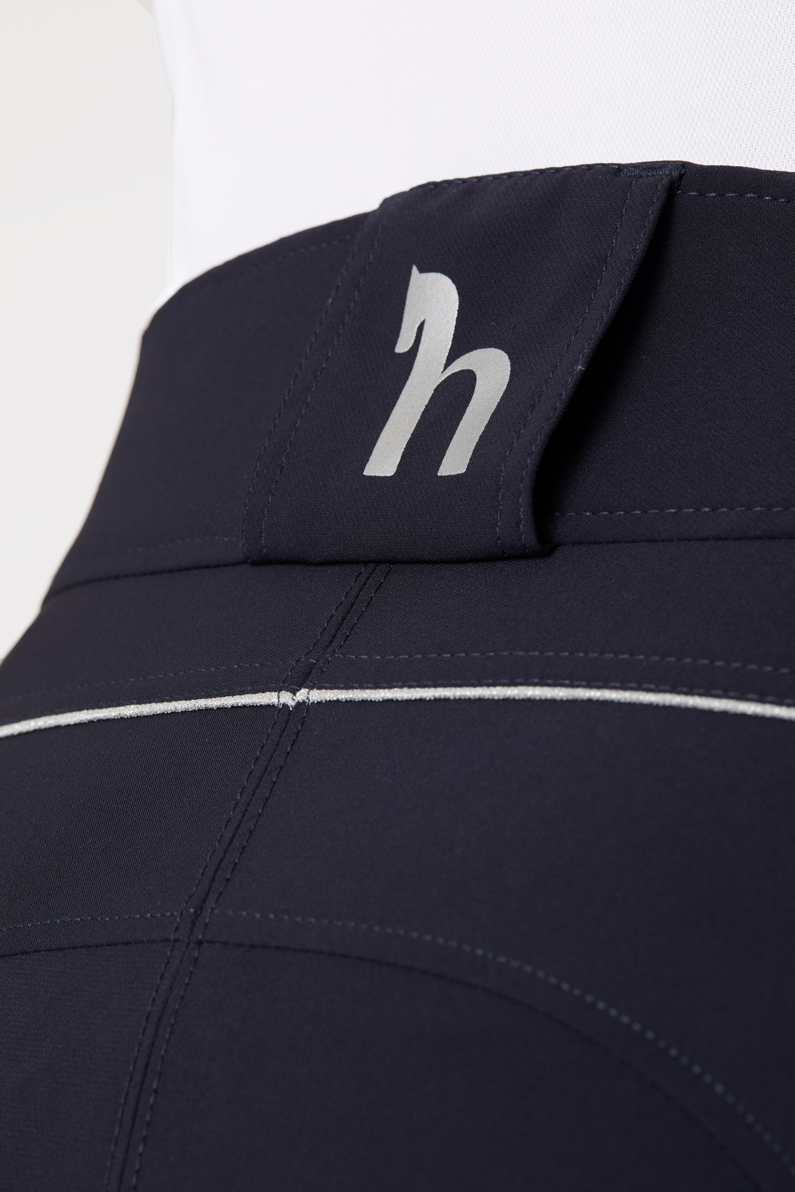 Horze Aubrey ridebukse, kneforsterket med silikon og h&oslash;yt liv, dame