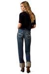 Ariat R.E.A.L. Mid Rise Stretch Ivy Stackable Straight Leg Dame jeans med rett ben