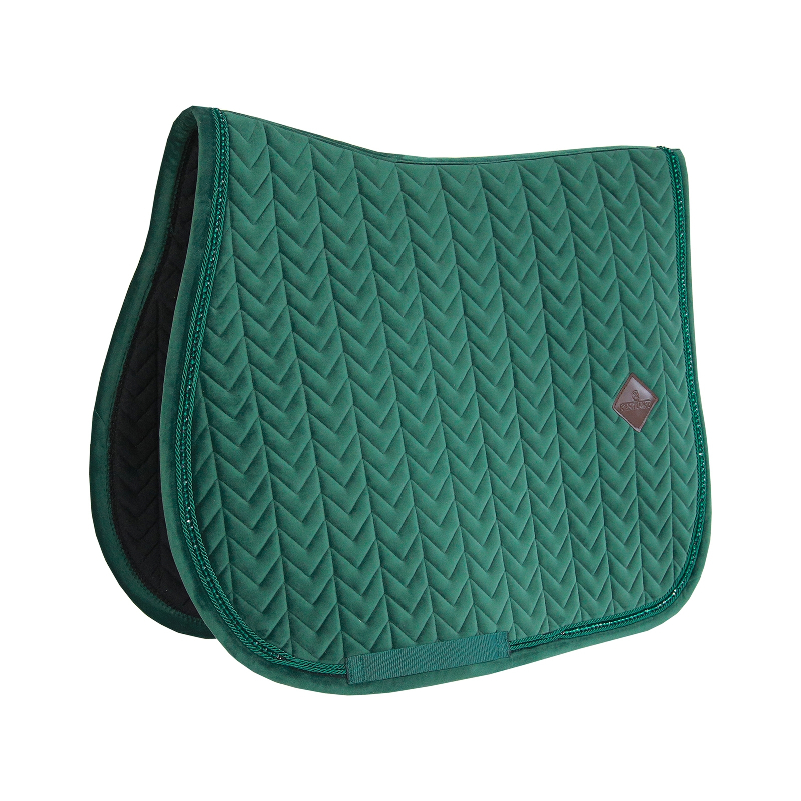 Kentucky Horsewear Velvet Pearls Dressage Saddlepad