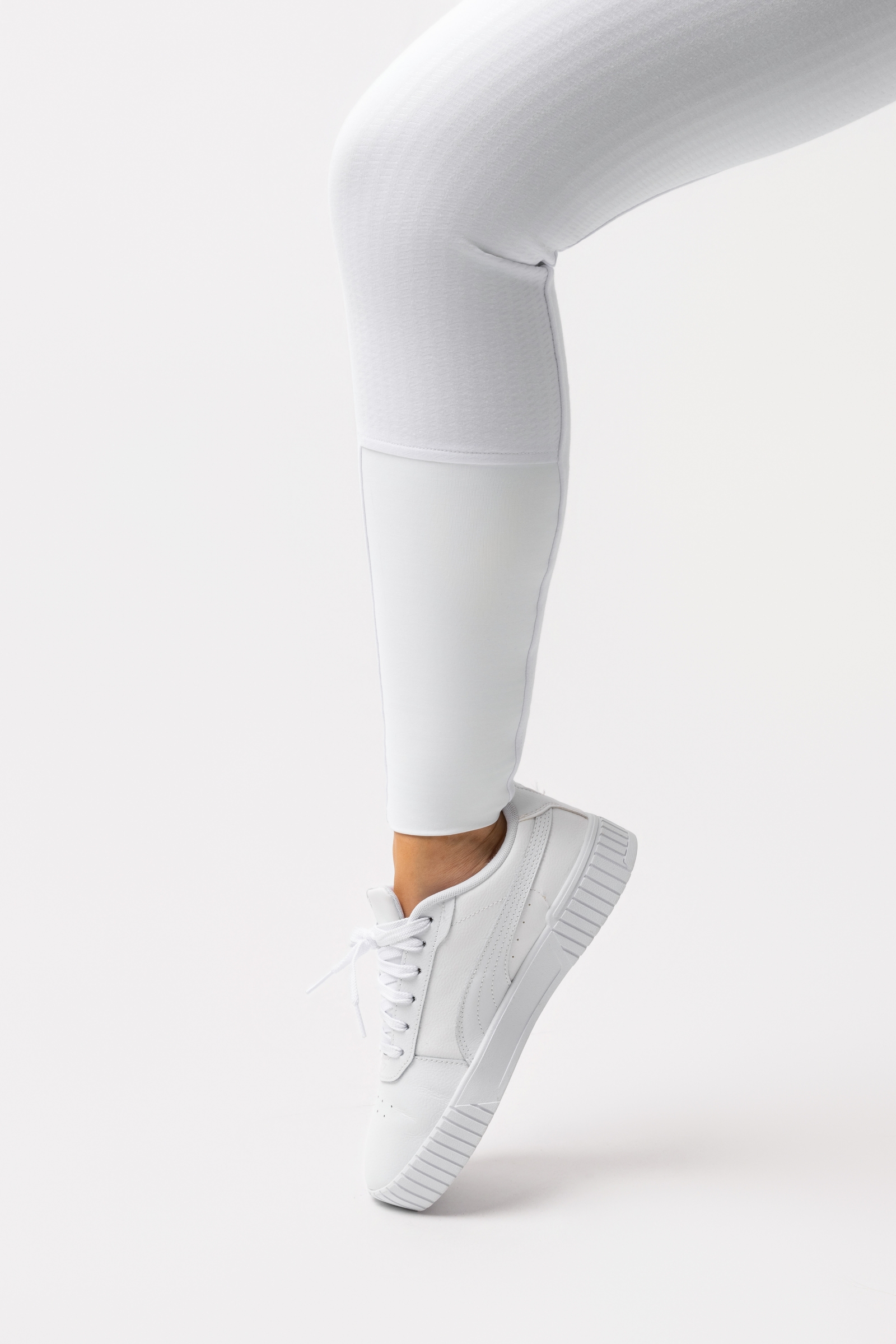 Horze Mira helforsterkede ridebukser med h&oslash;yt liv og silikon, dame