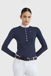 Tommy Hilfiger Equestrian langermet stevneskjorte, dame