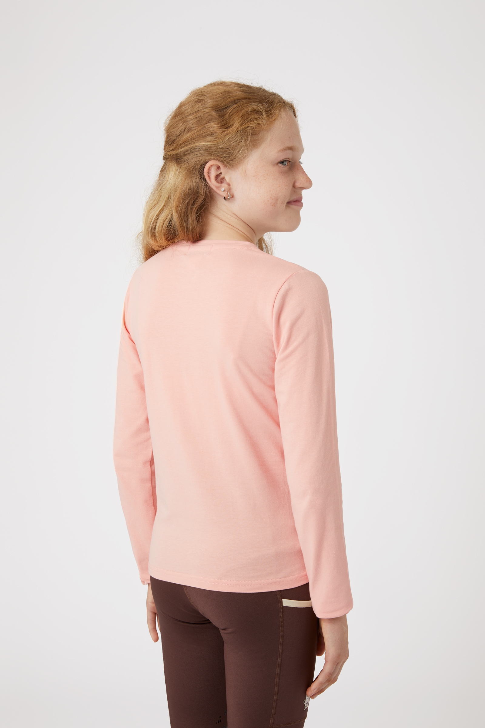 Horze Monster langermet skjorte til barn