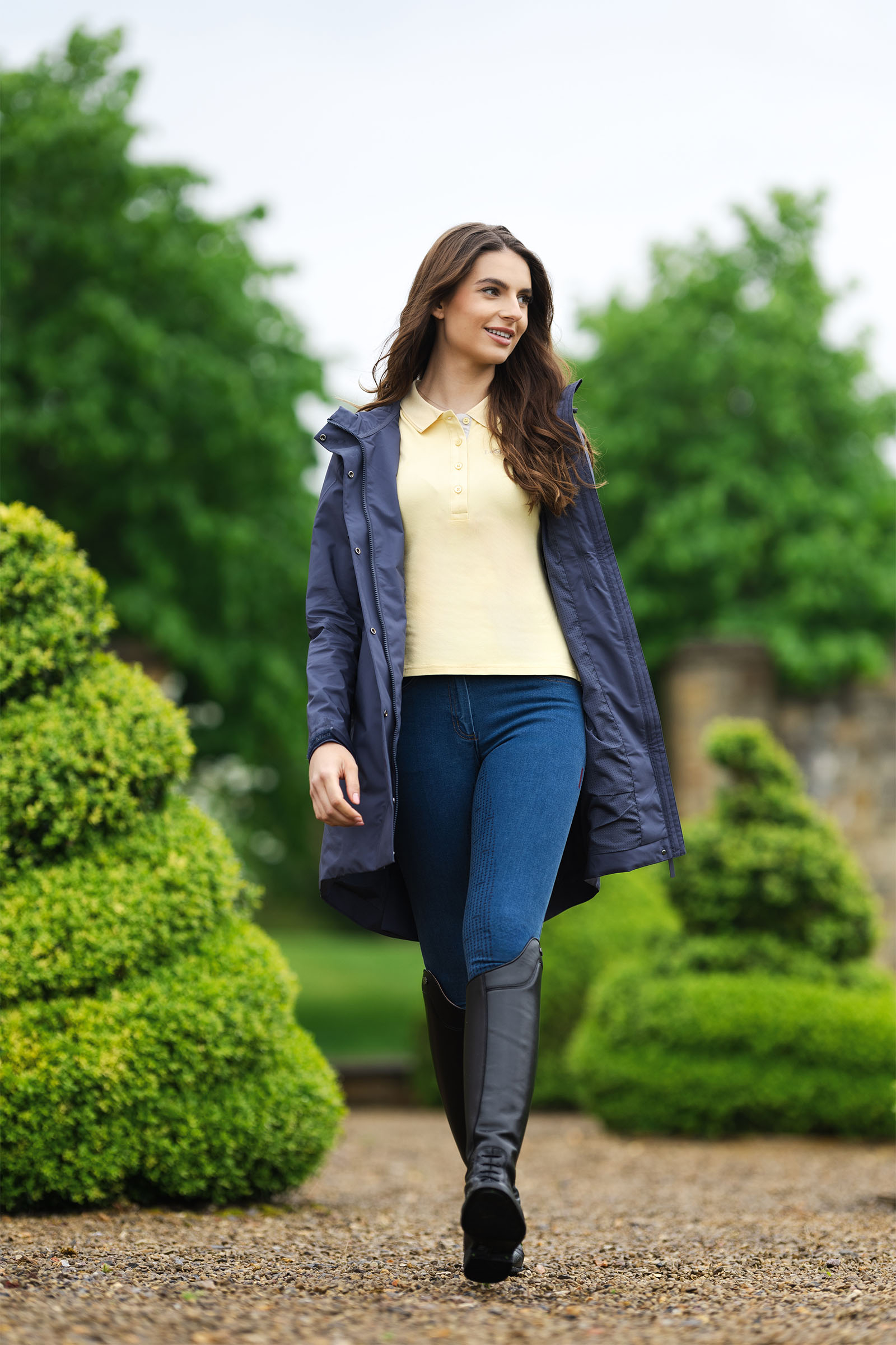 LeMieux Dame Lang Regnjakke Grace