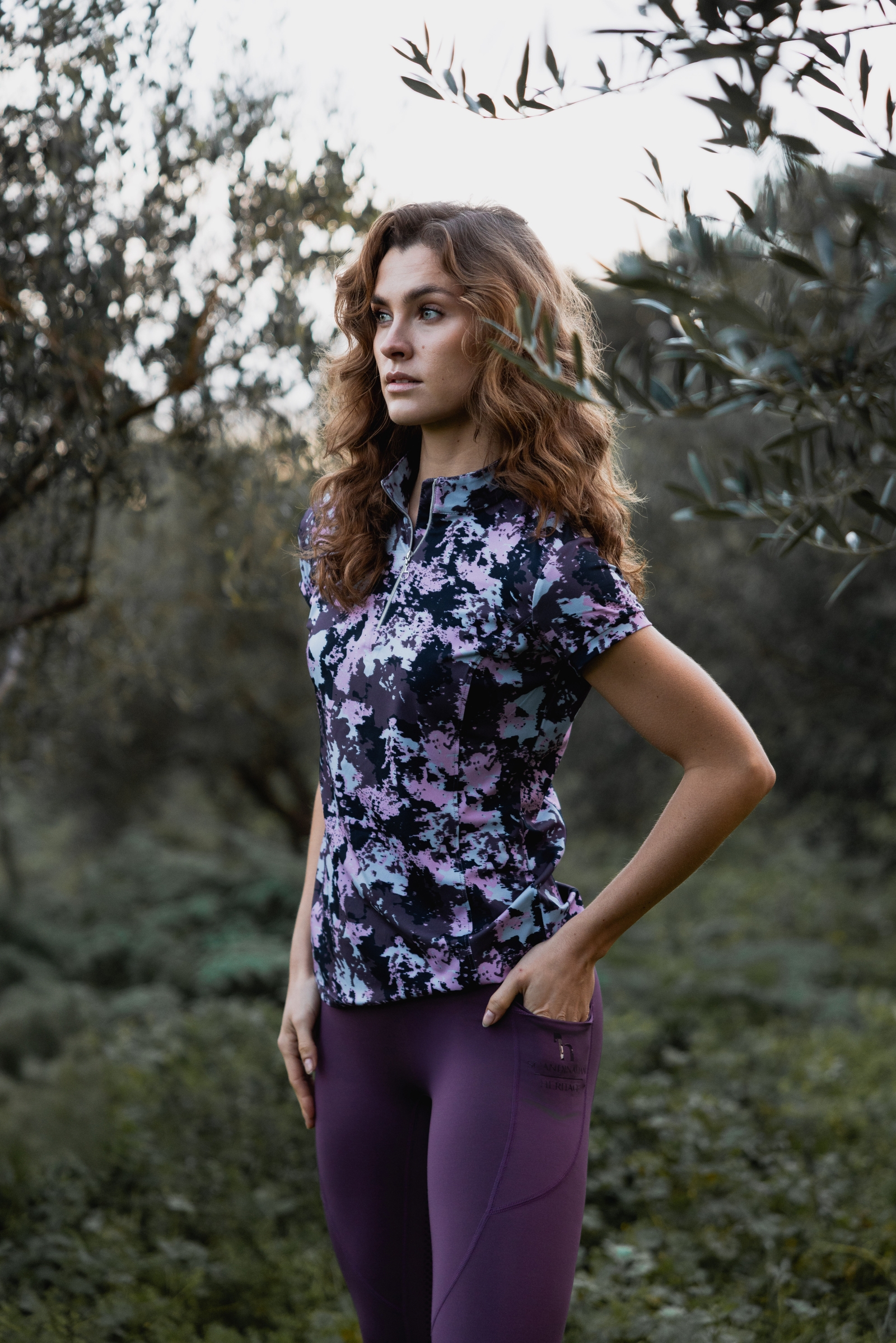 Horze Mina dames treningsskjorte  