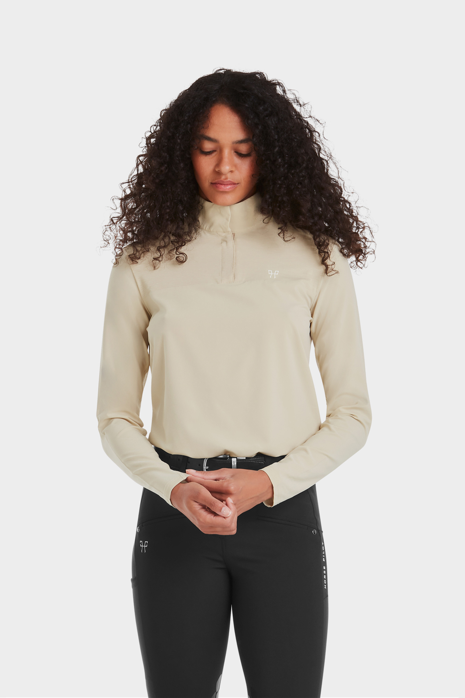 Latte Horse Pilot Sunrise Dameskjorte