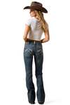 Ariat Whipstitch R.E.A.L. Dame mid-rise stretch bootcut jeans