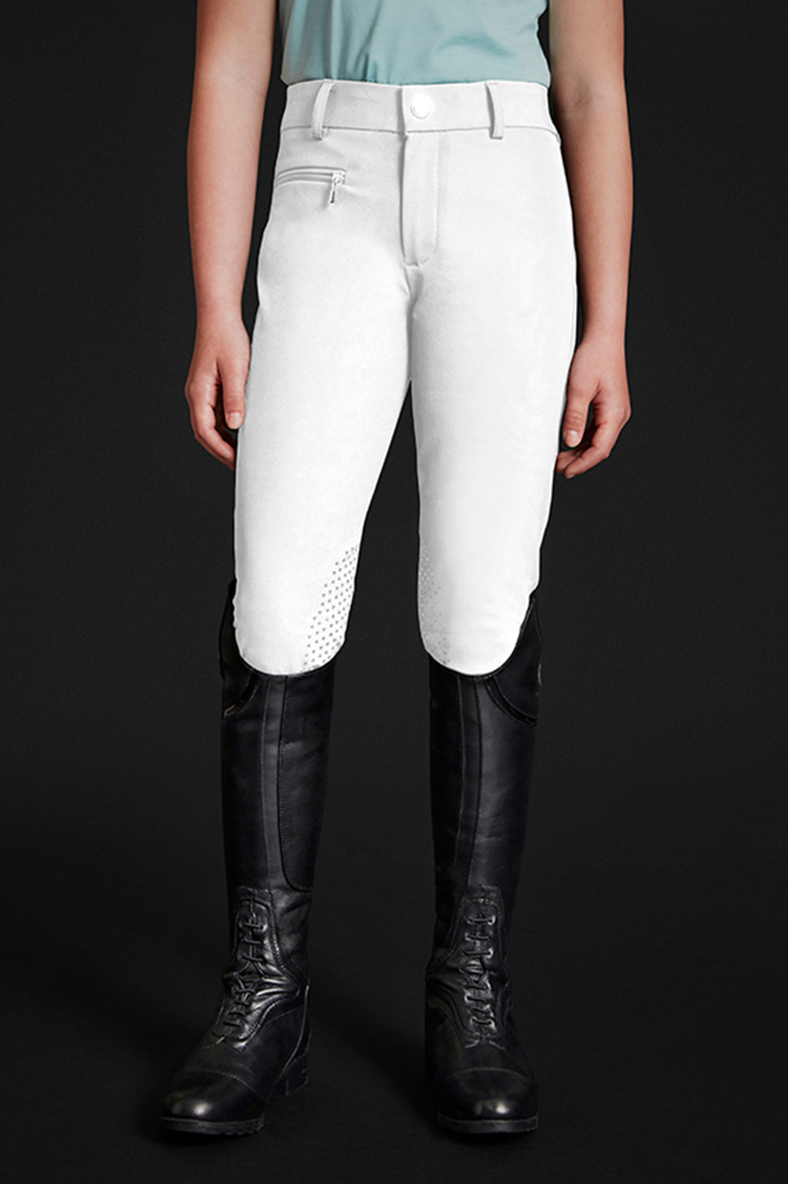 WH/AB Mountain Horse Crown kneforsterkede ridebukser til barn