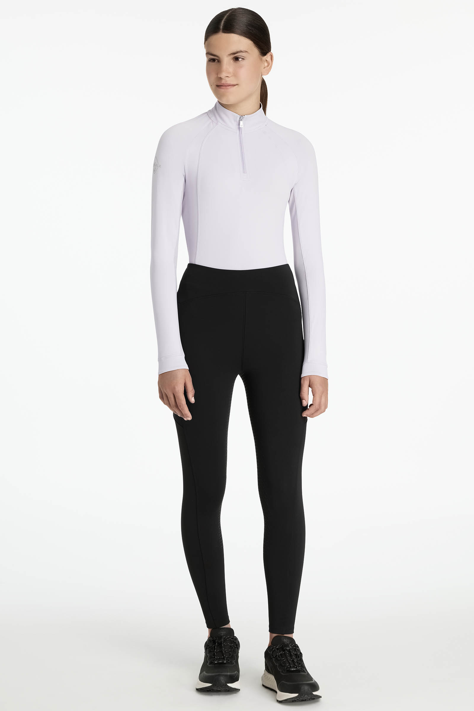 LeMieux Young Rider Nell ridebukse for barn med b&oslash;rstet innside og full grip