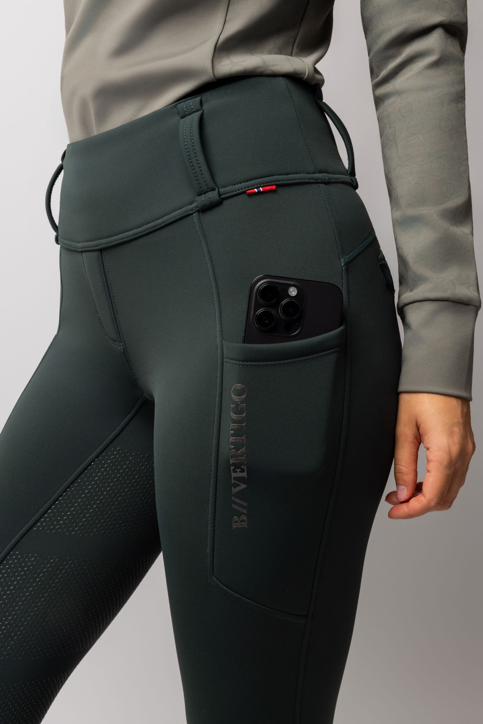 B Vertigo Chiara kompresjon thermo ridebukser dame full grip