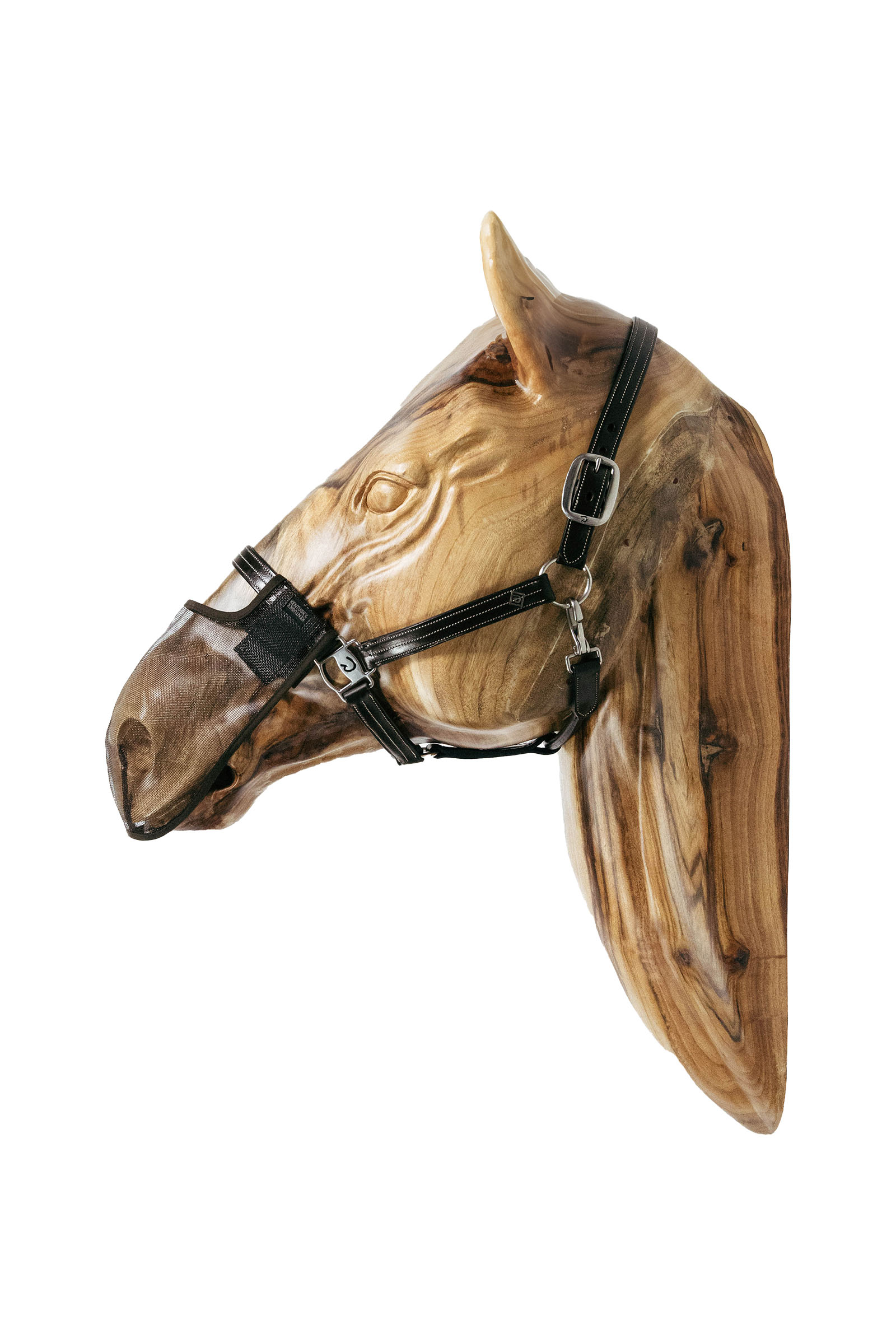 Brown Kentucky Horsewear anti-flue nesenett