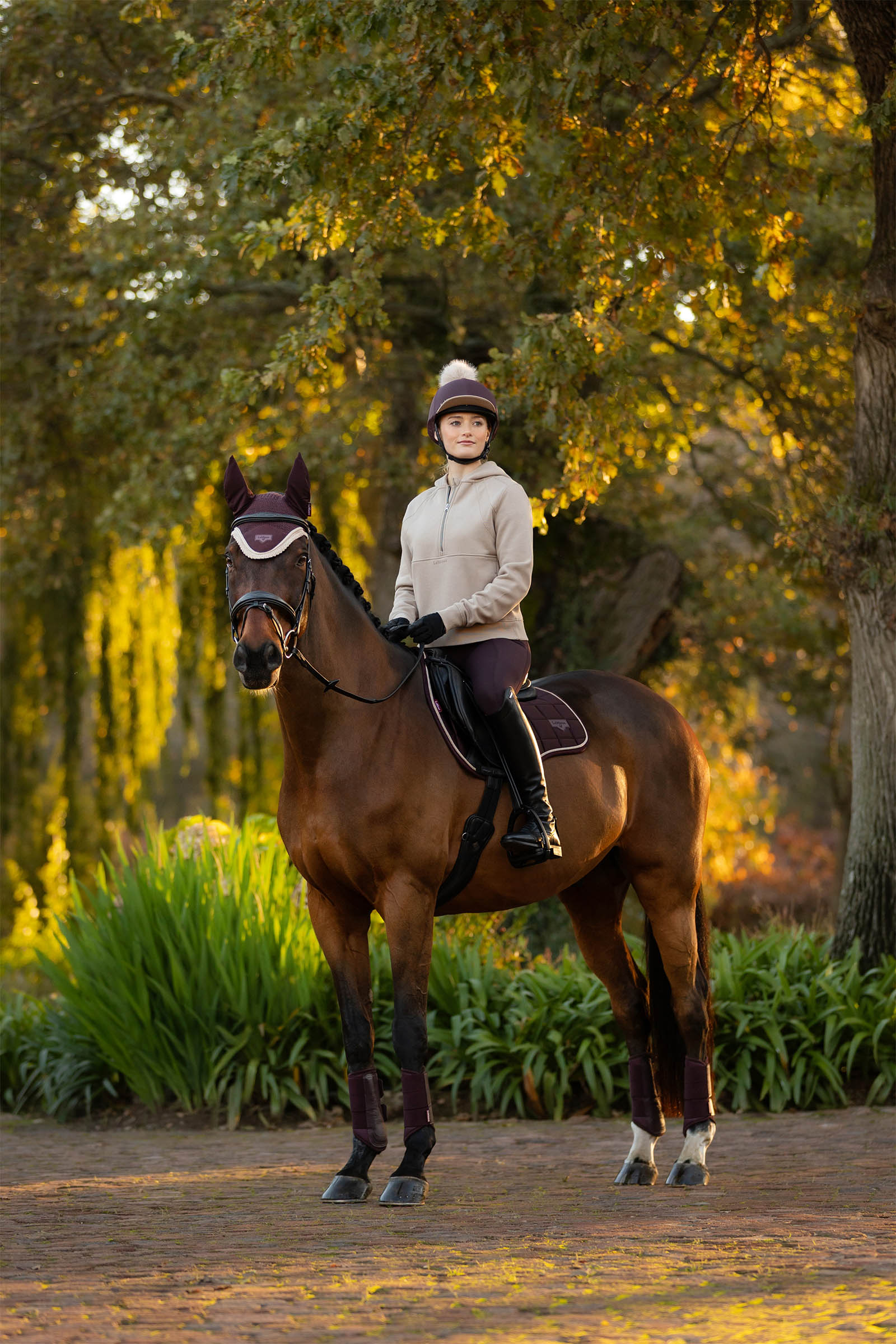 LeMieux Loire klassisk firkantet allround salunderlag