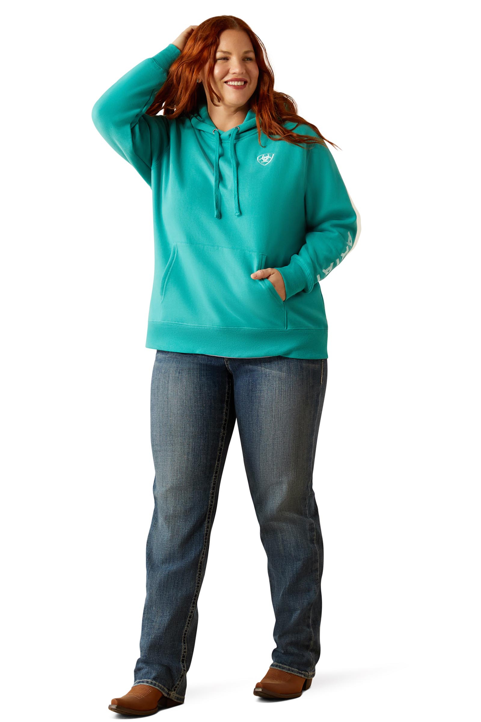 Ariat Logo 2.0 dame hettegenser