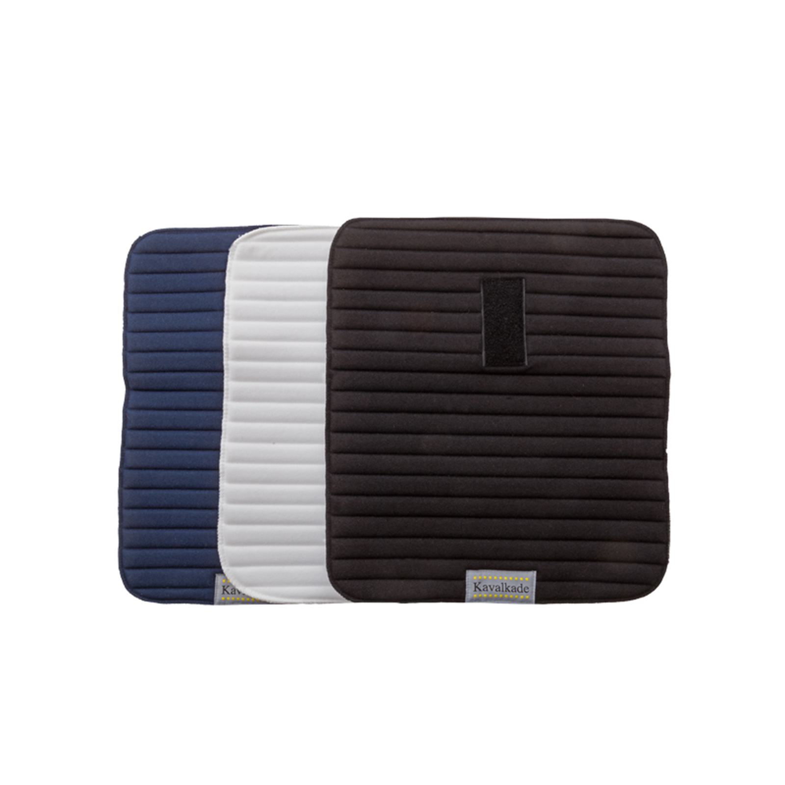 Black Kavalkade bandasjeplater med borrelås, 30x45 cm