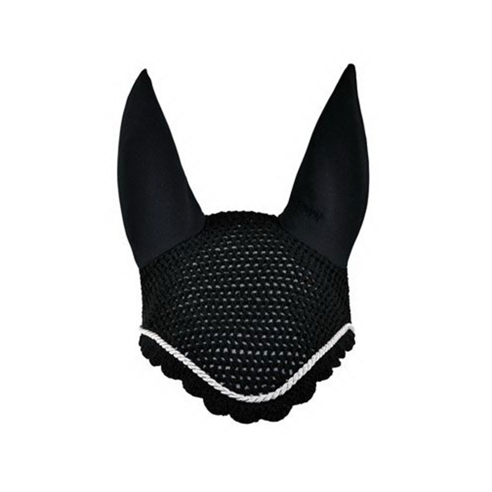 Eskadron ridehette med sølvkant