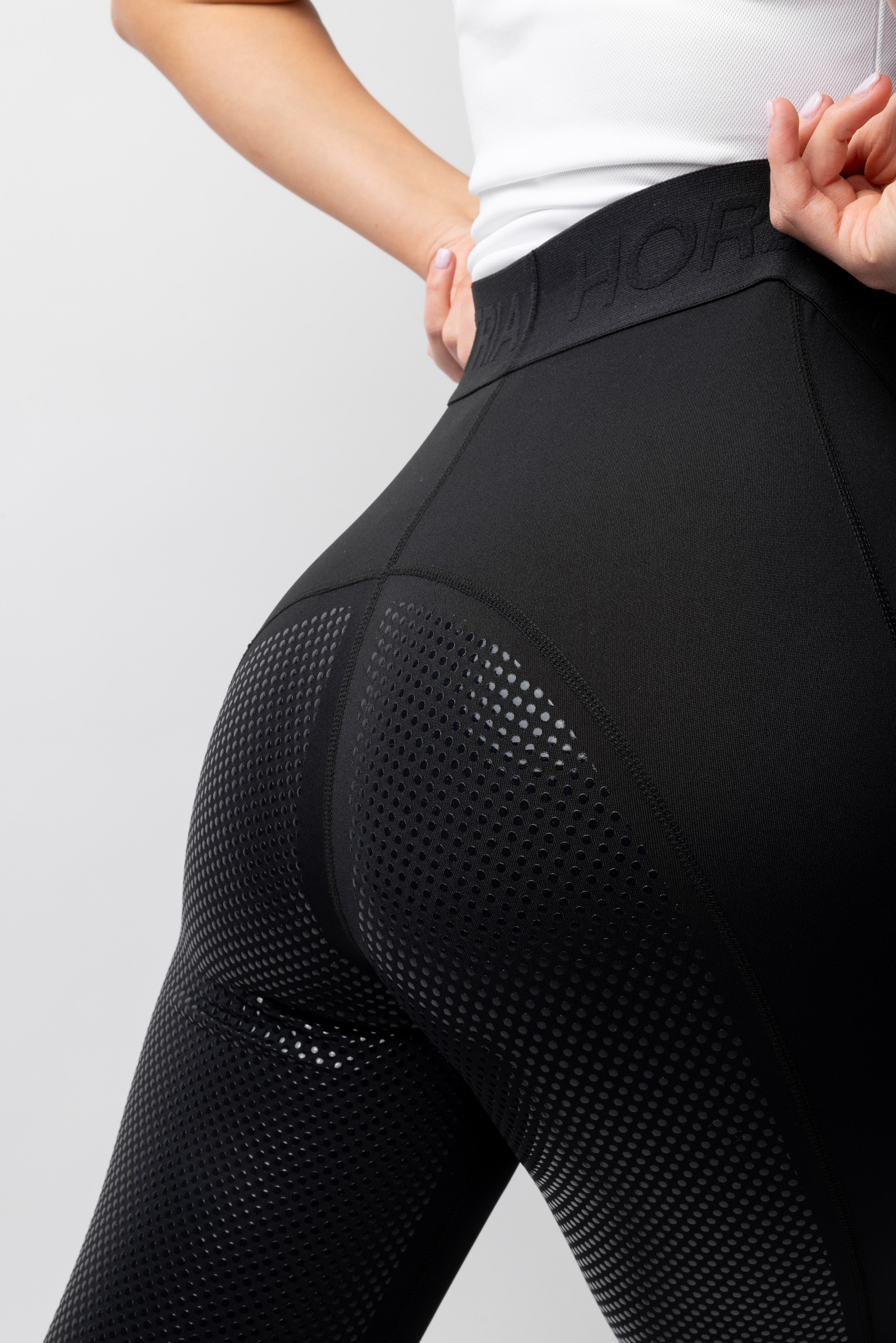 Horze Madison tights, helforsterket med silikon, dame