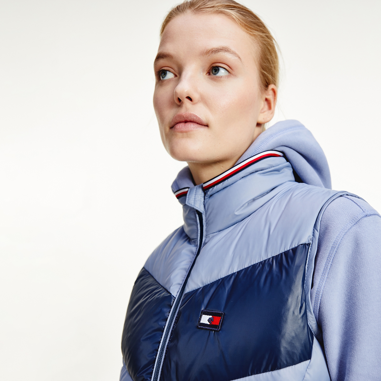 Tommy Hilfiger Equestrian Re-Down vest, dame