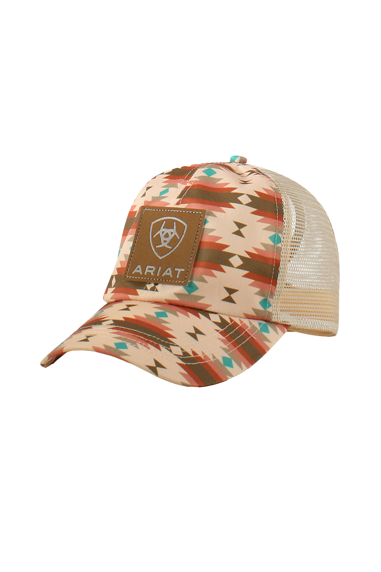 Ariat Dame Southwest Print Logo Patch caps