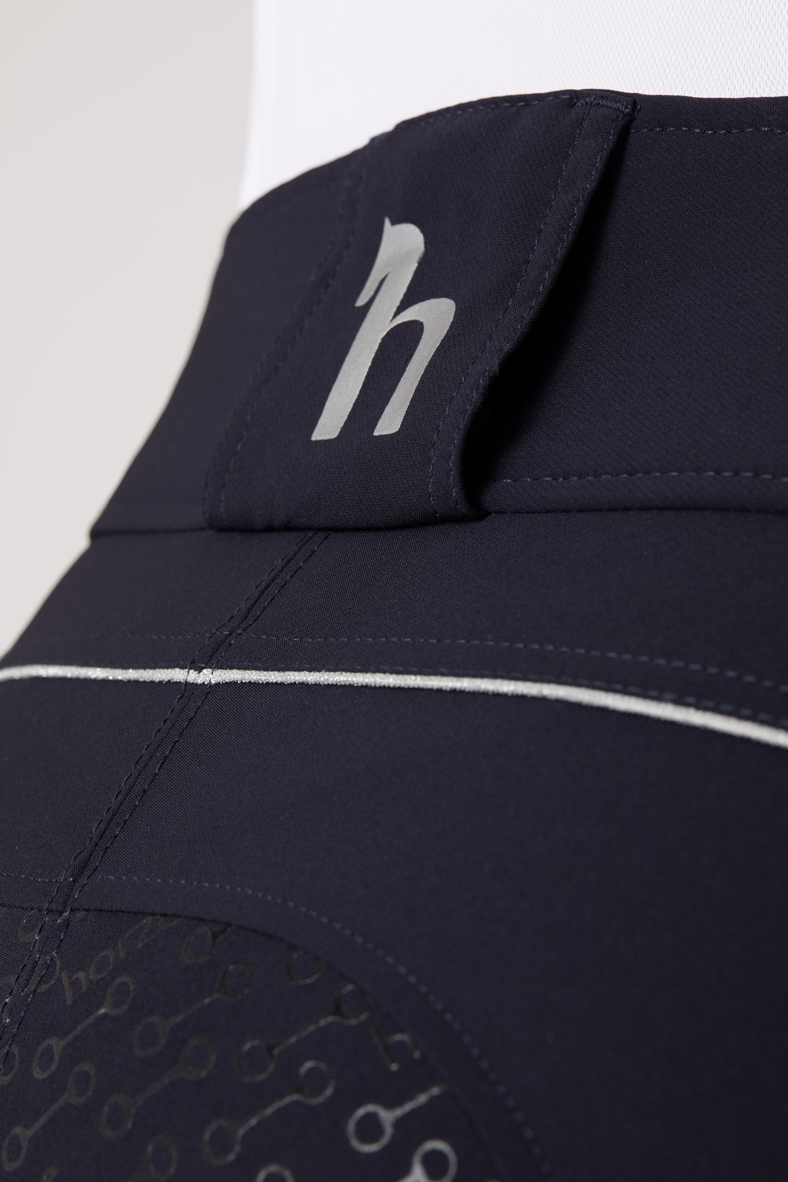 Horze Aubrey ridebukse med høyt liv og helforsterket med silikon, dame