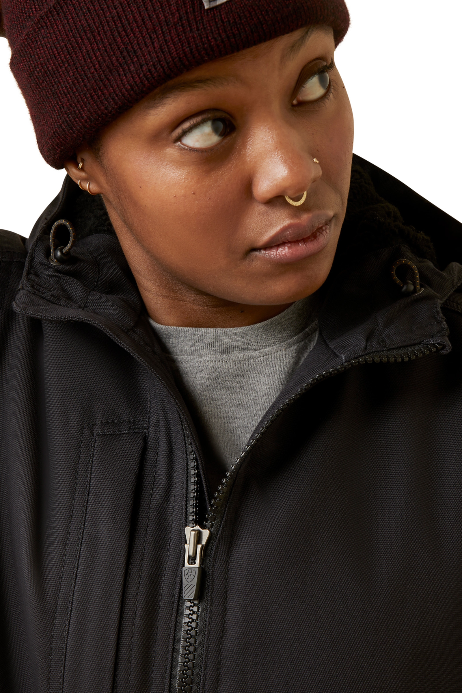 Ariat Rebar DuraCanvas fôret jakke til dame