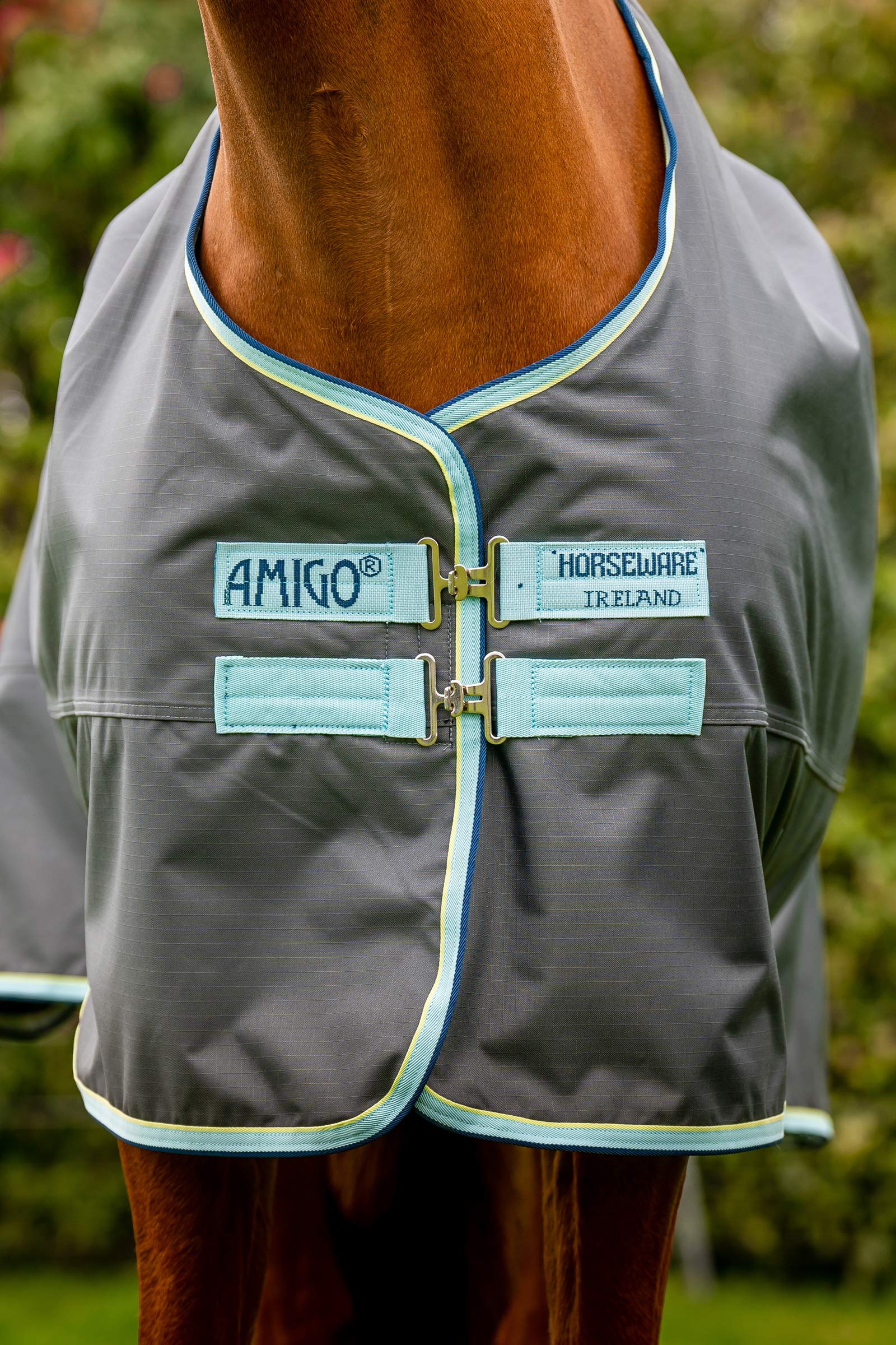 Horseware Amigo Hero Ripstop Plus utedekken med avtakbar hals, 200g