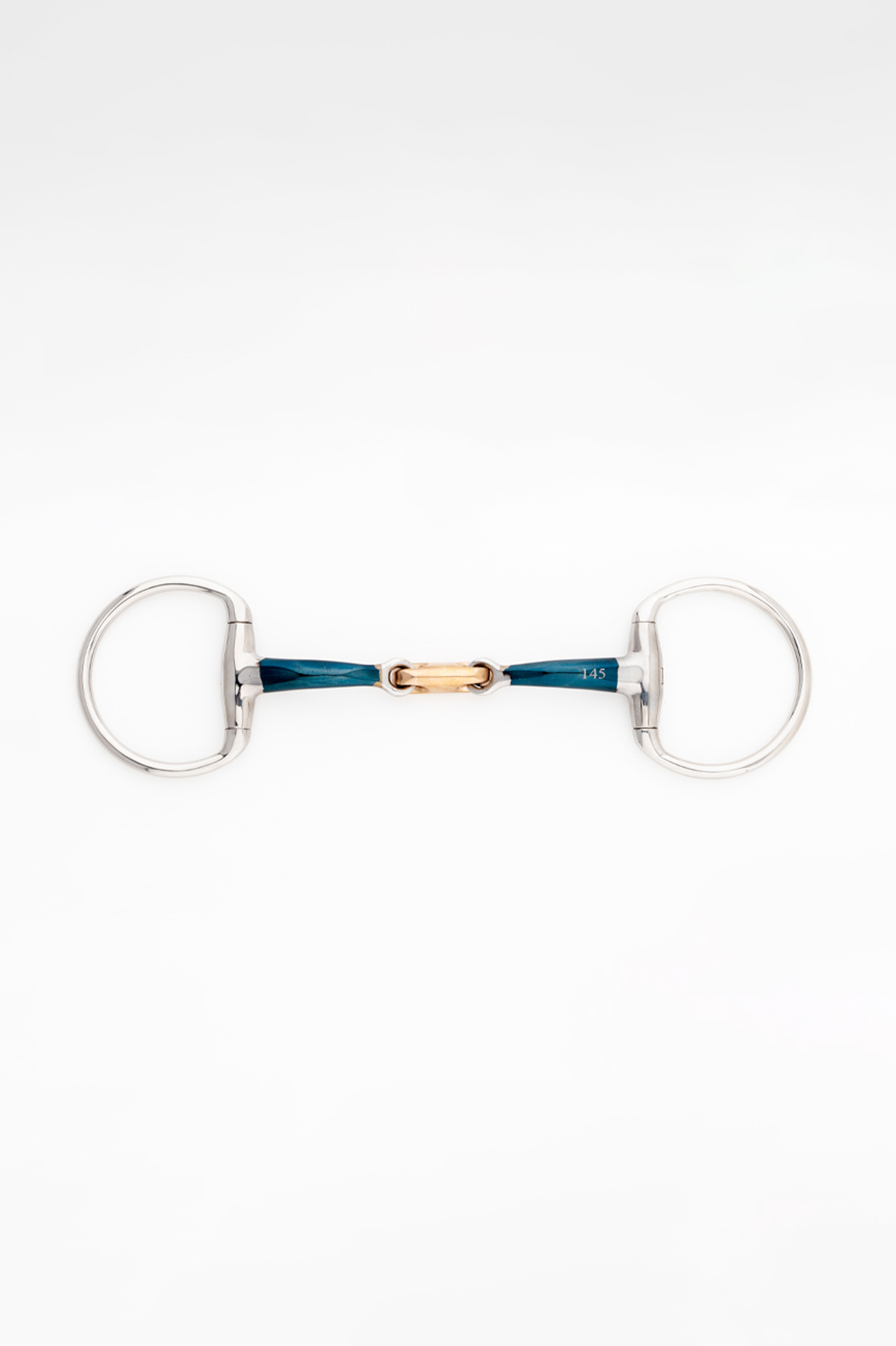 Kavalkade ergonomisk olivensnaffelbitt, dobbeltledd, 14 mm