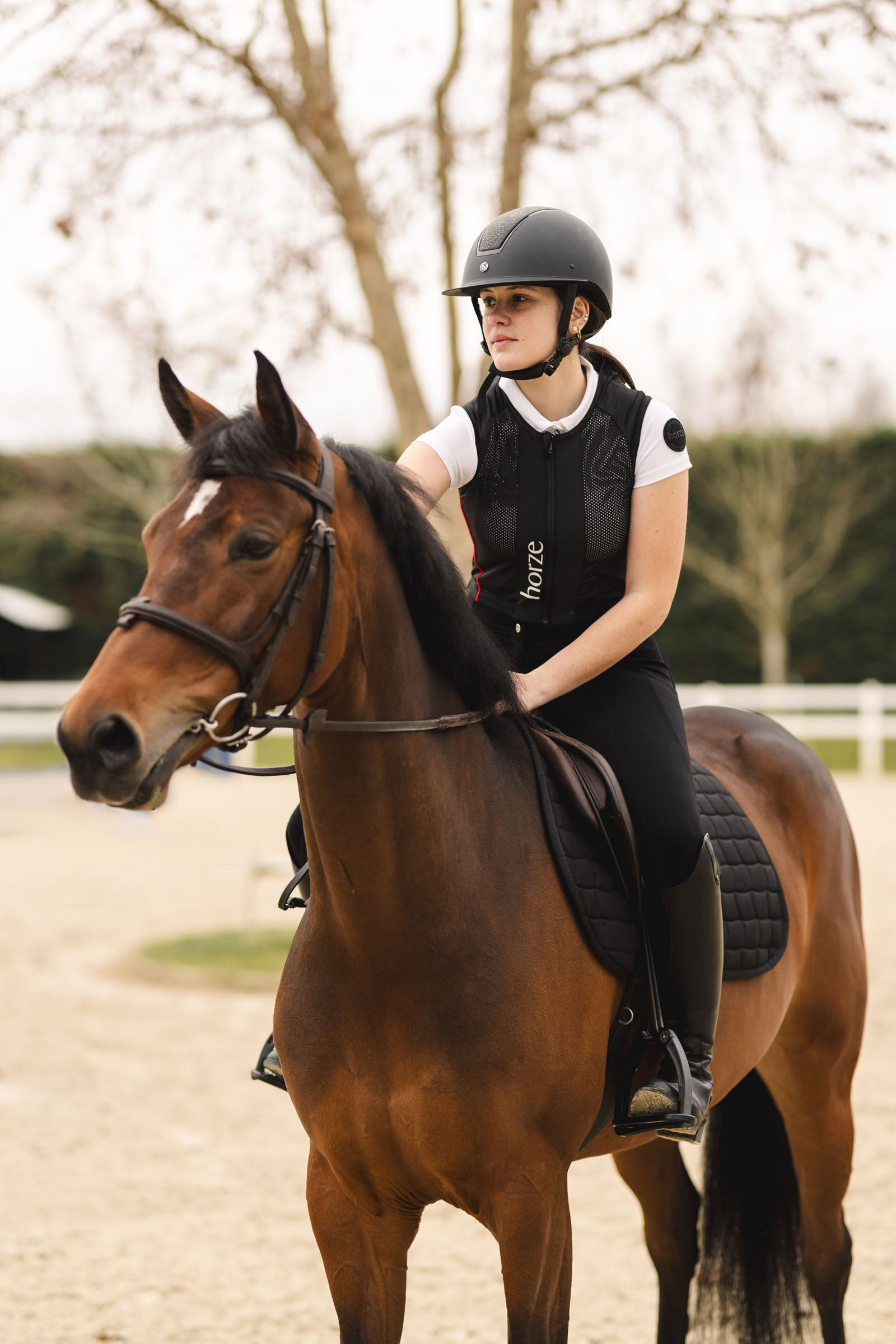 Horze LUNA ryggbeskytter