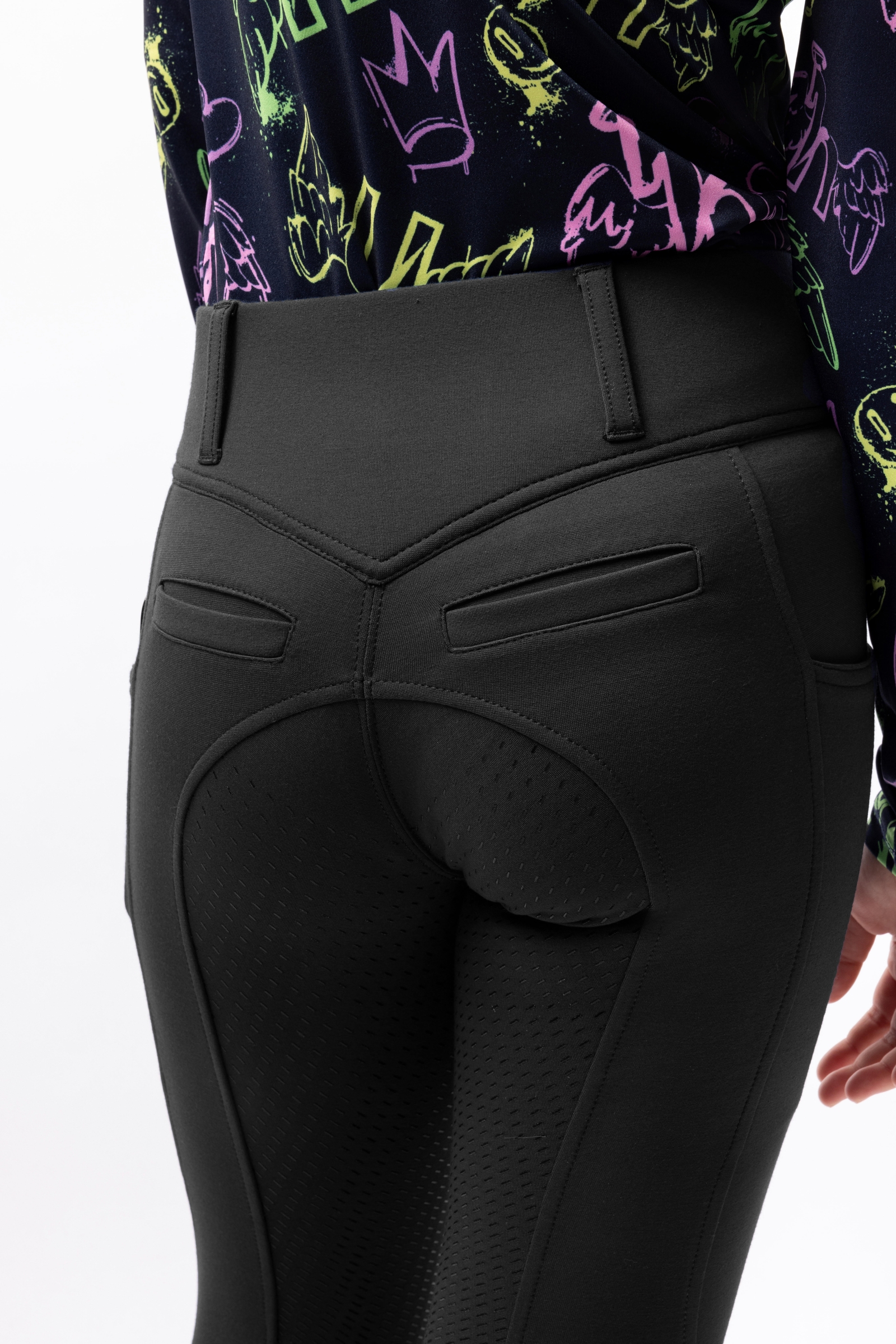 Horze Mira Barne helforsterkede ridebukser