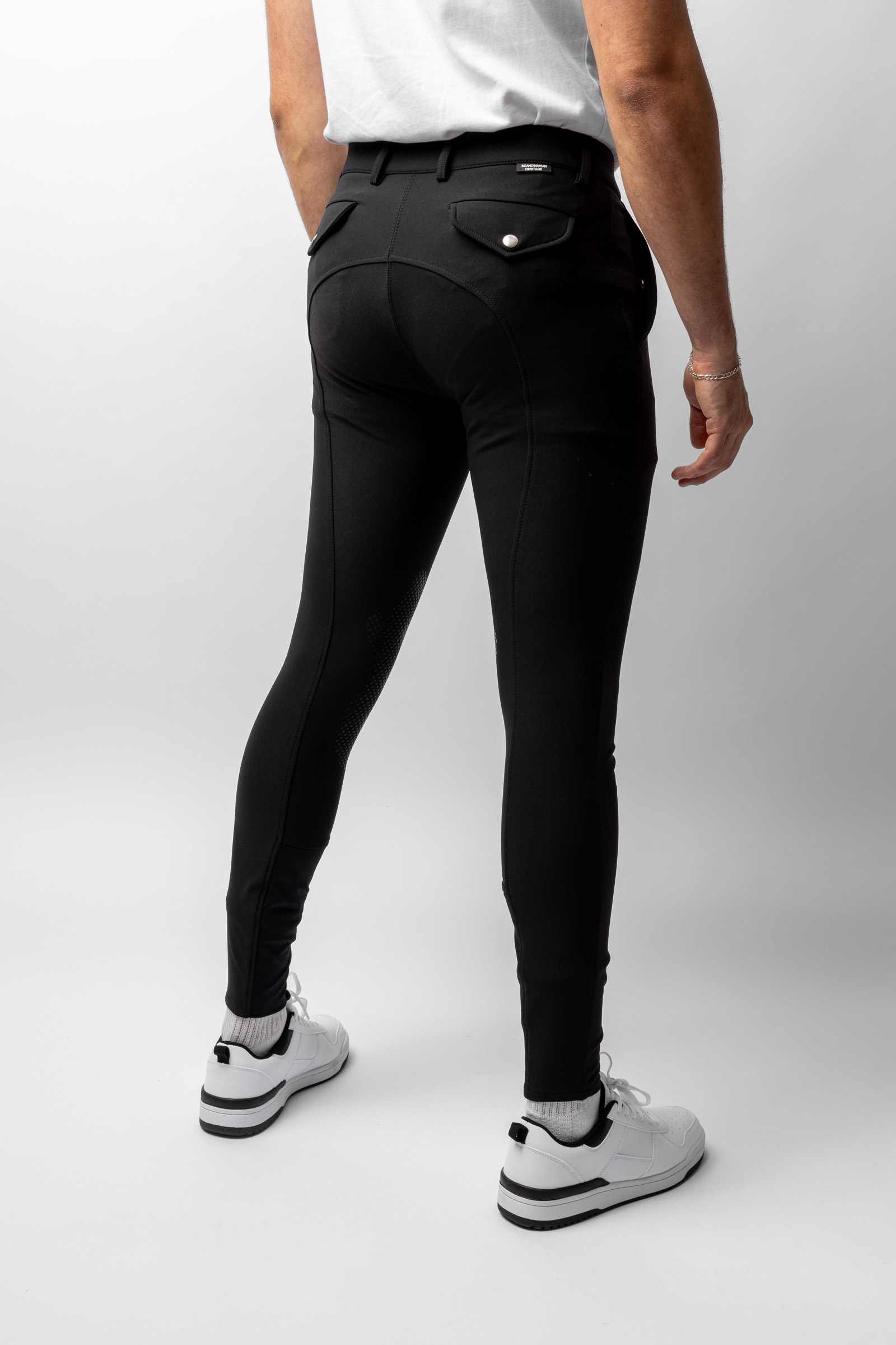 Horze Grand Prix ridebukse til herre med silikon-knegrip