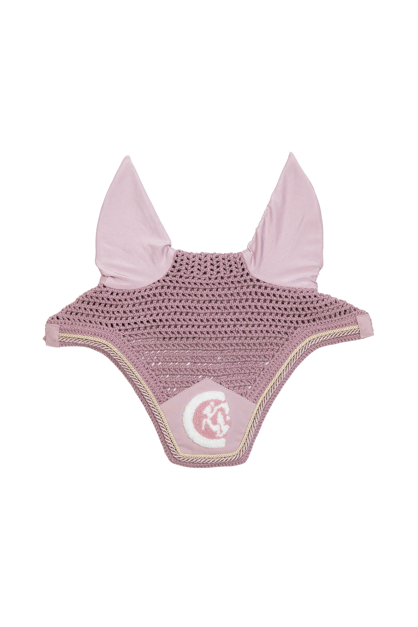 light rose Kentucky Horsewear &oslash;rehette Wellington 3D Logo rope