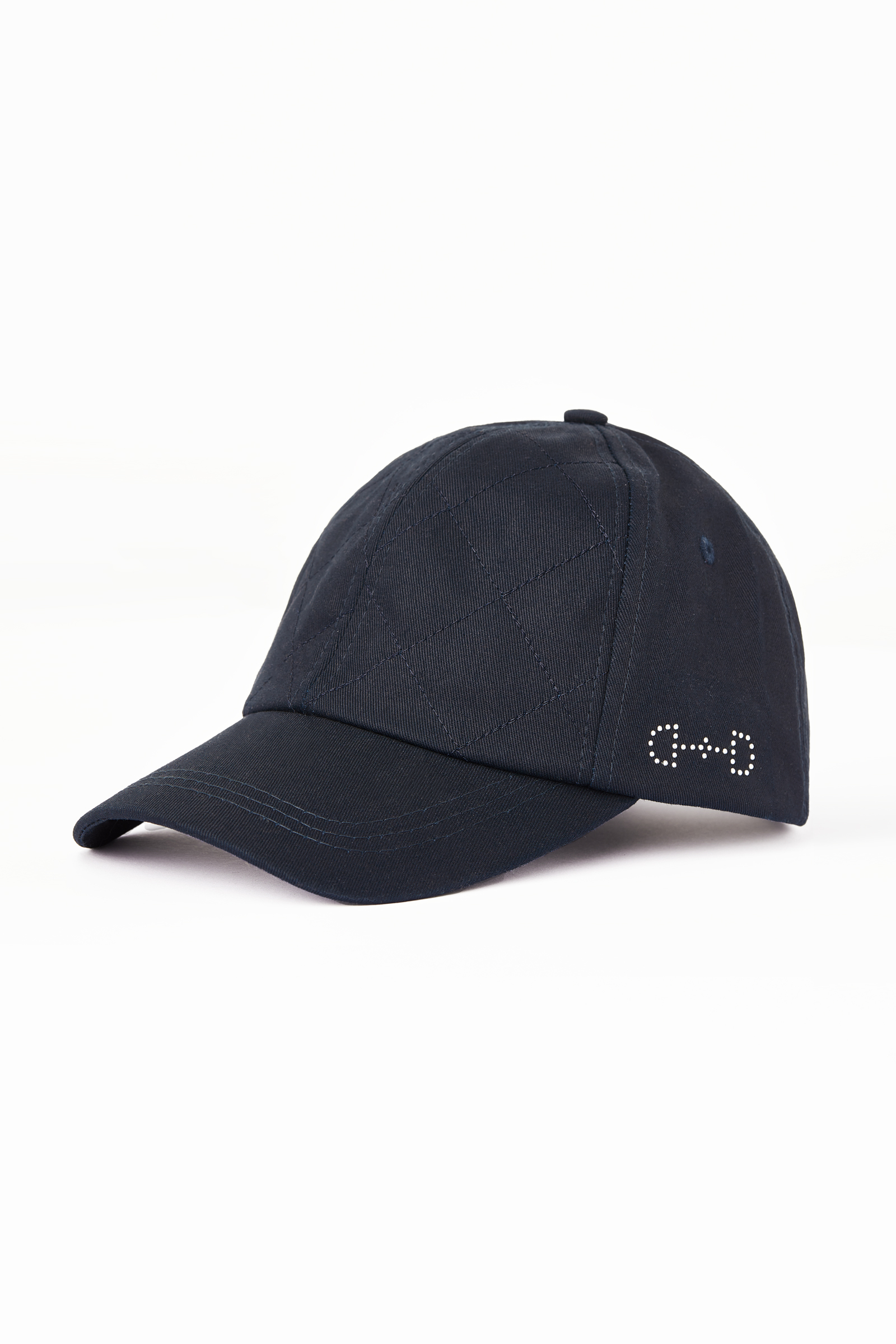 Dark Navy Horze vattert caps. barn