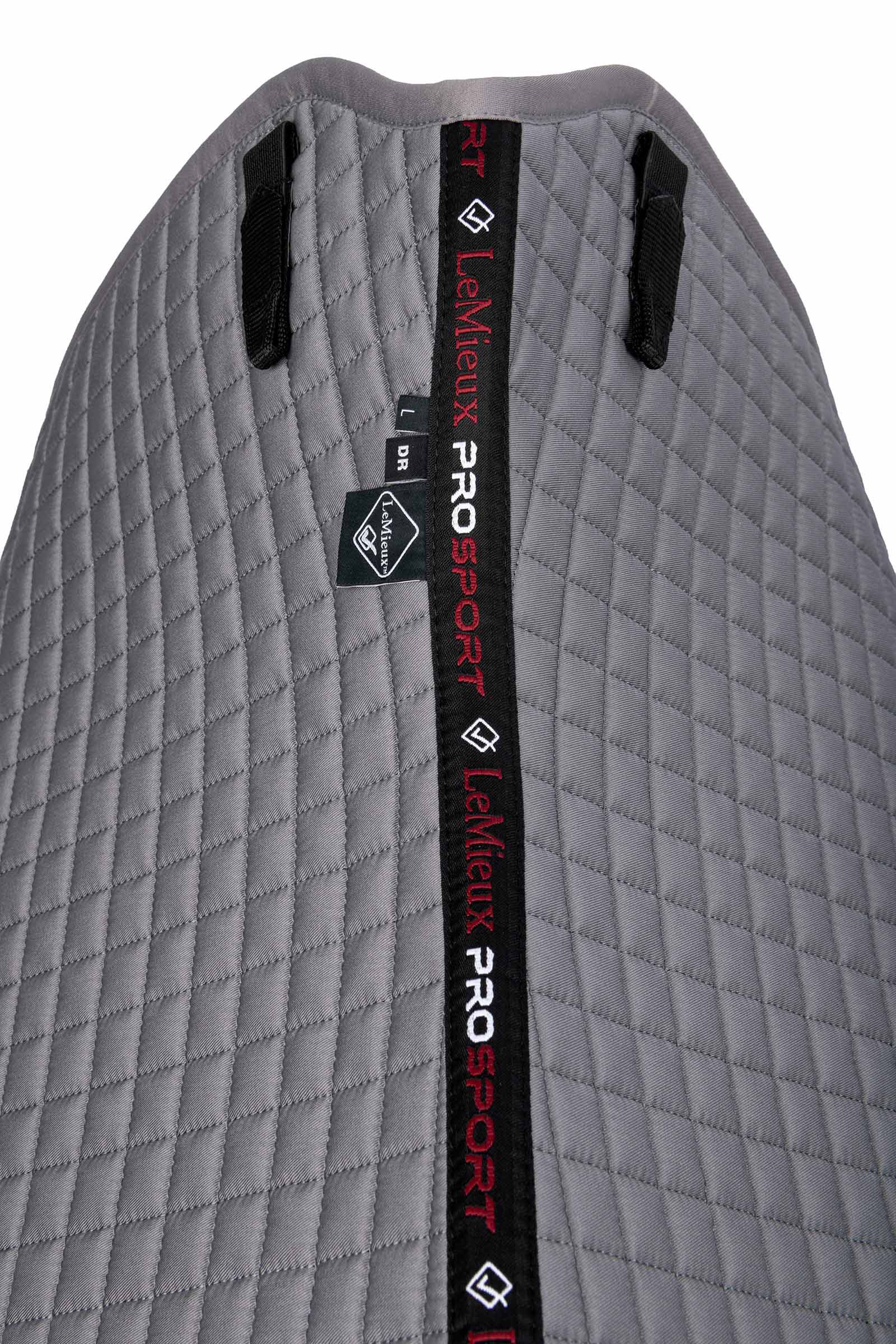 Grey LeMieux Square Bomulls Dressursjabrak