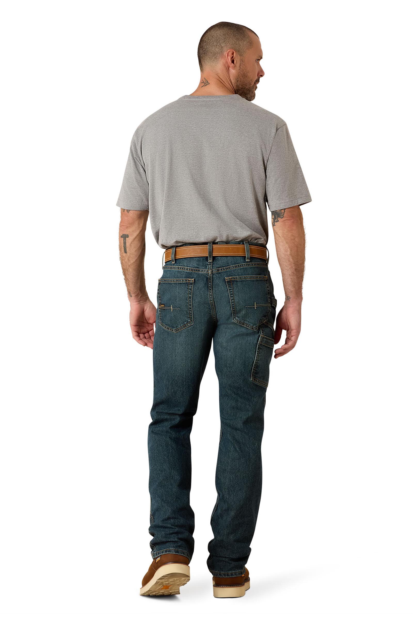 Ariat Rebar M7 Slim DuraStretch Workhorse Herre Workhorse arbeidsjeans med rett ben