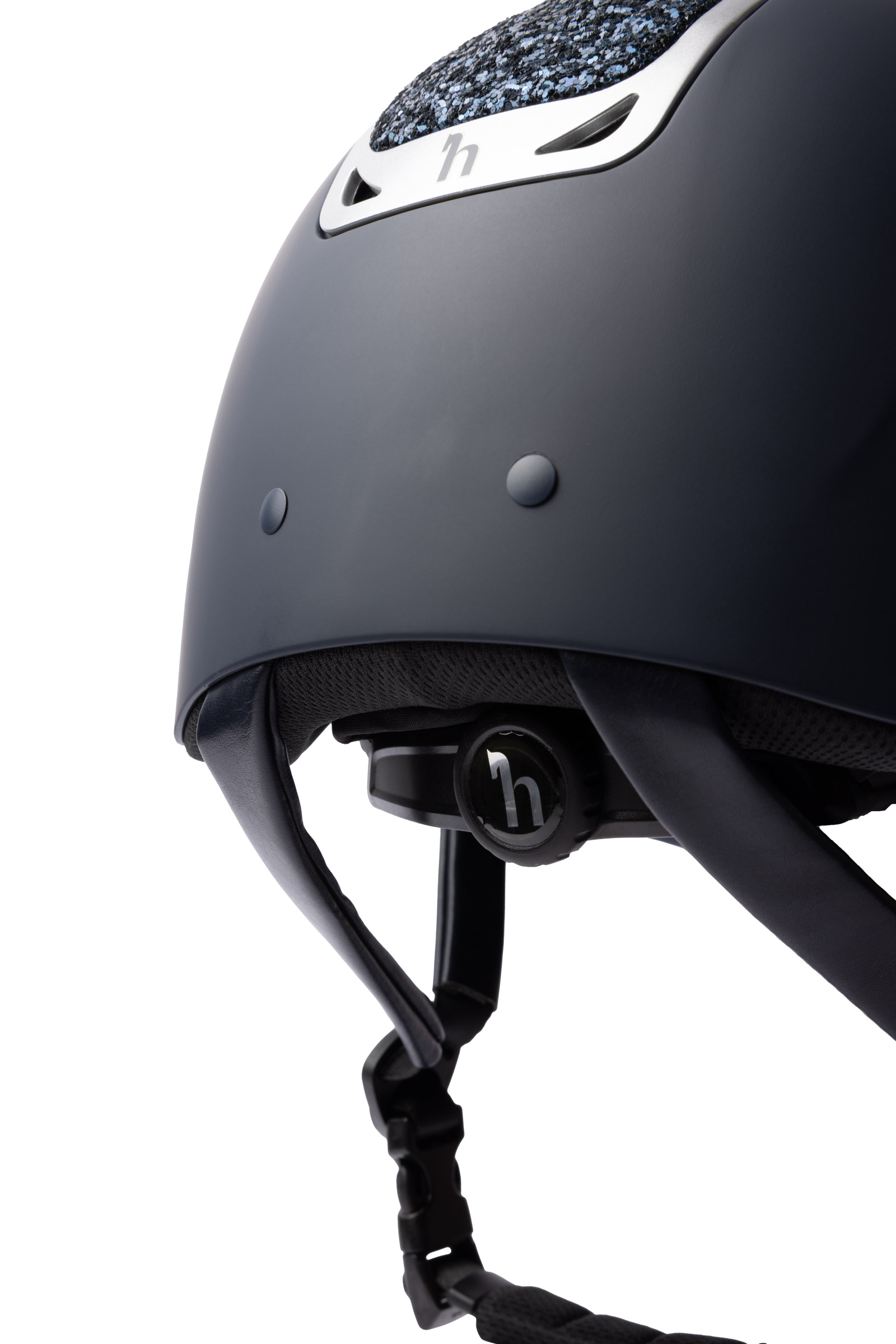 Horze Arix II ridehjelm med krystallornament