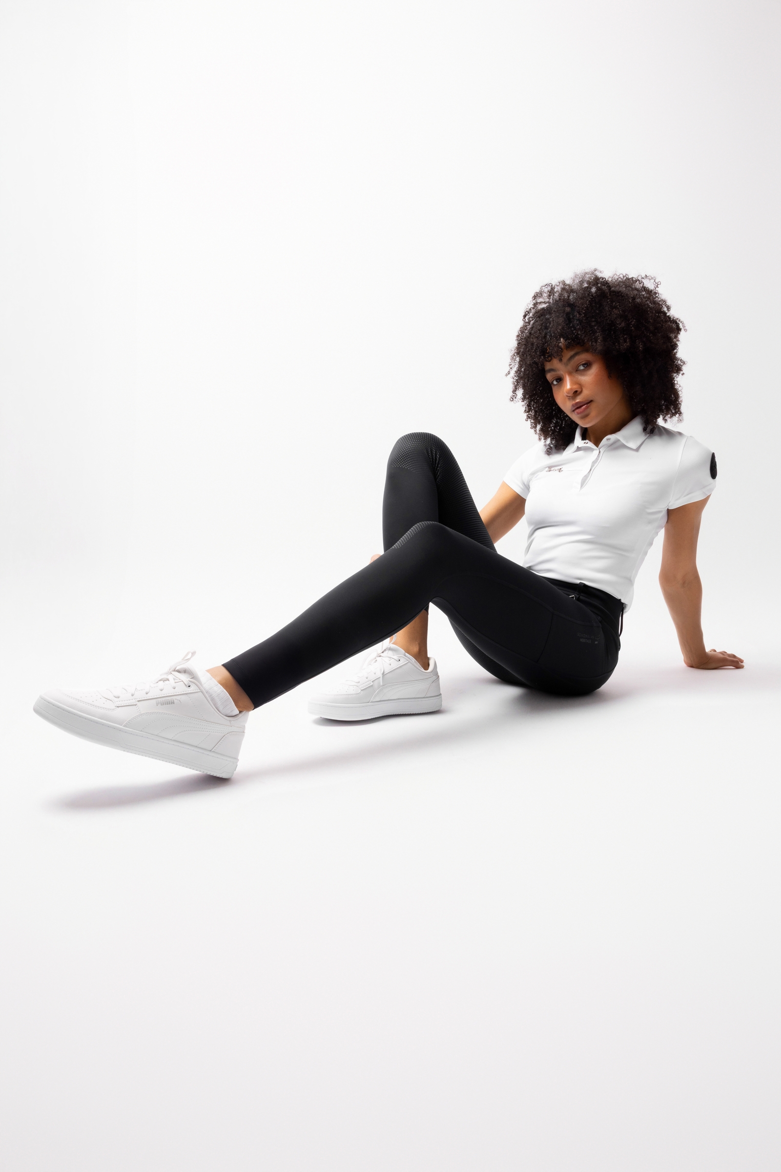 Horze Sophia helforsterkede ridetights for dame  