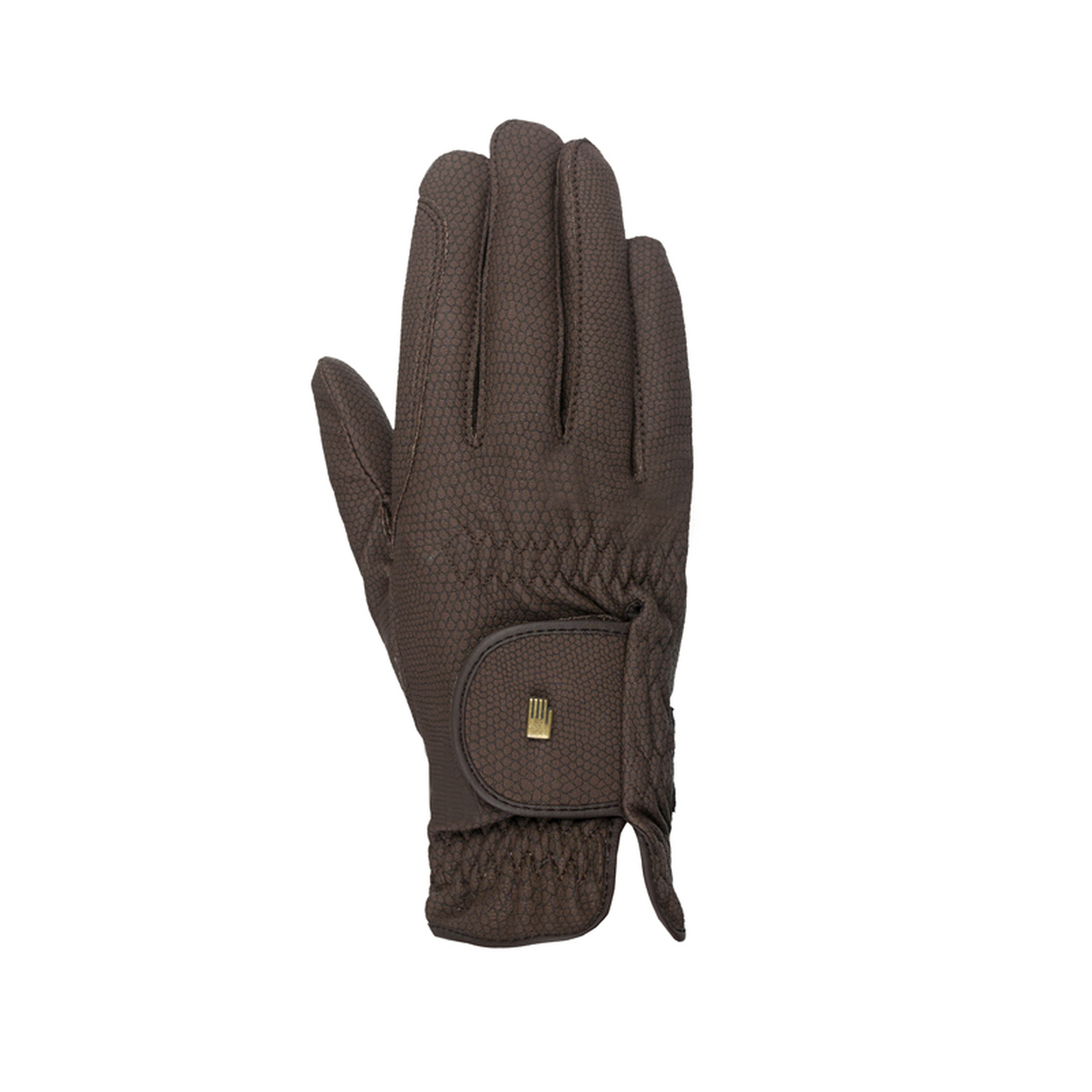 Dark Brown Roeckl Roeck Grip slitesterke ridehansker