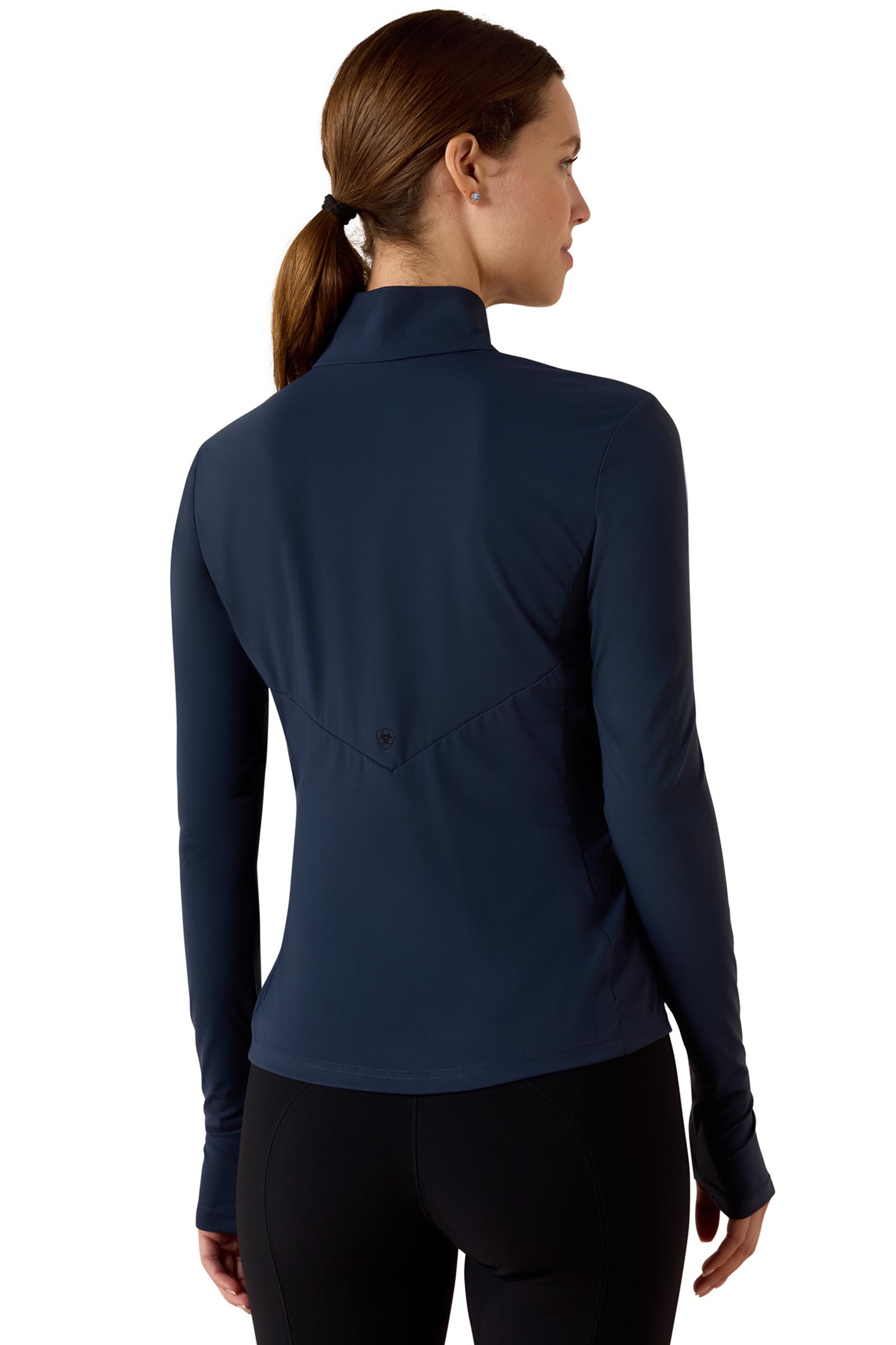 Ariat Dame SolVeil baselayer med 1/2 glidel&aring;s