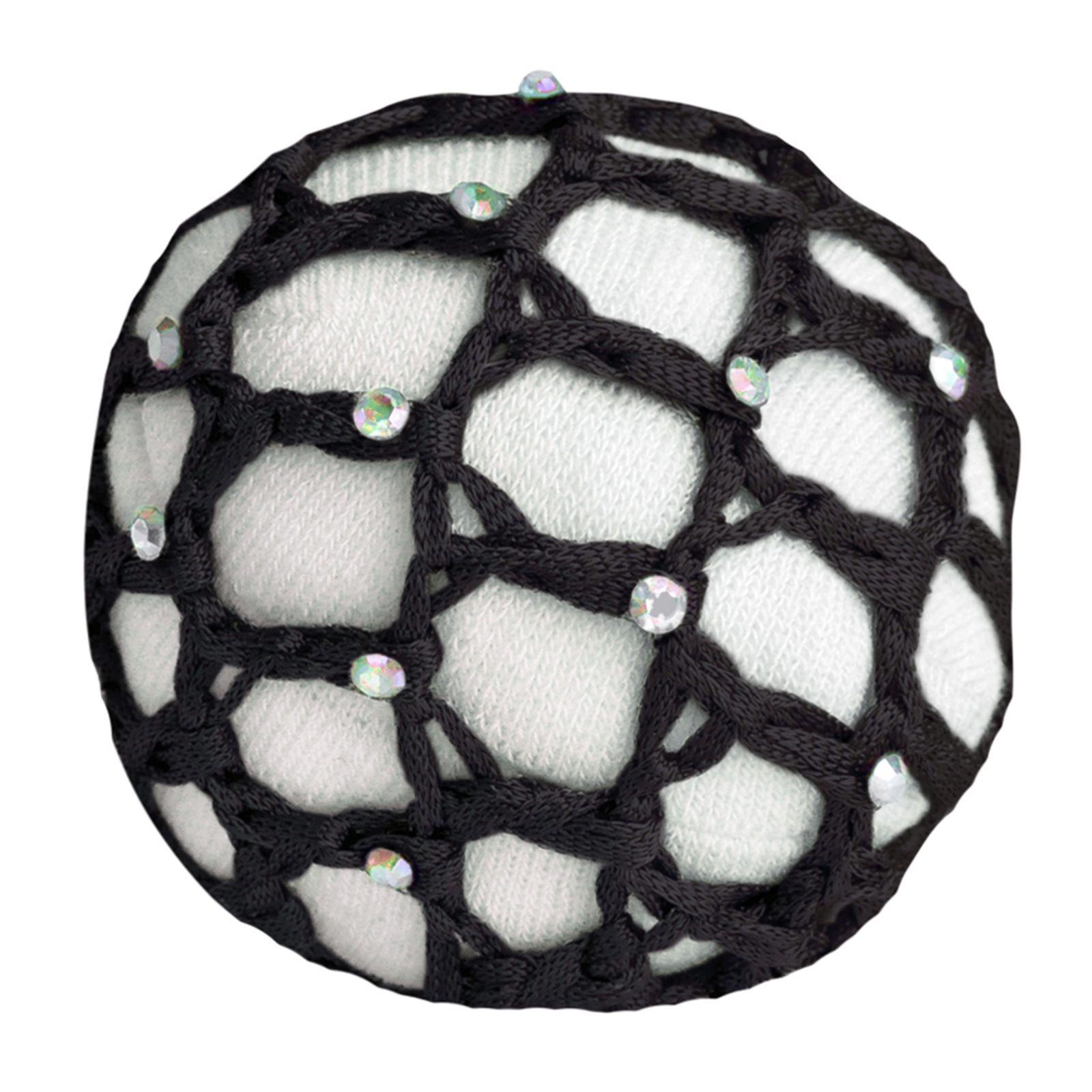 ELT hårnett med glitrende steiner