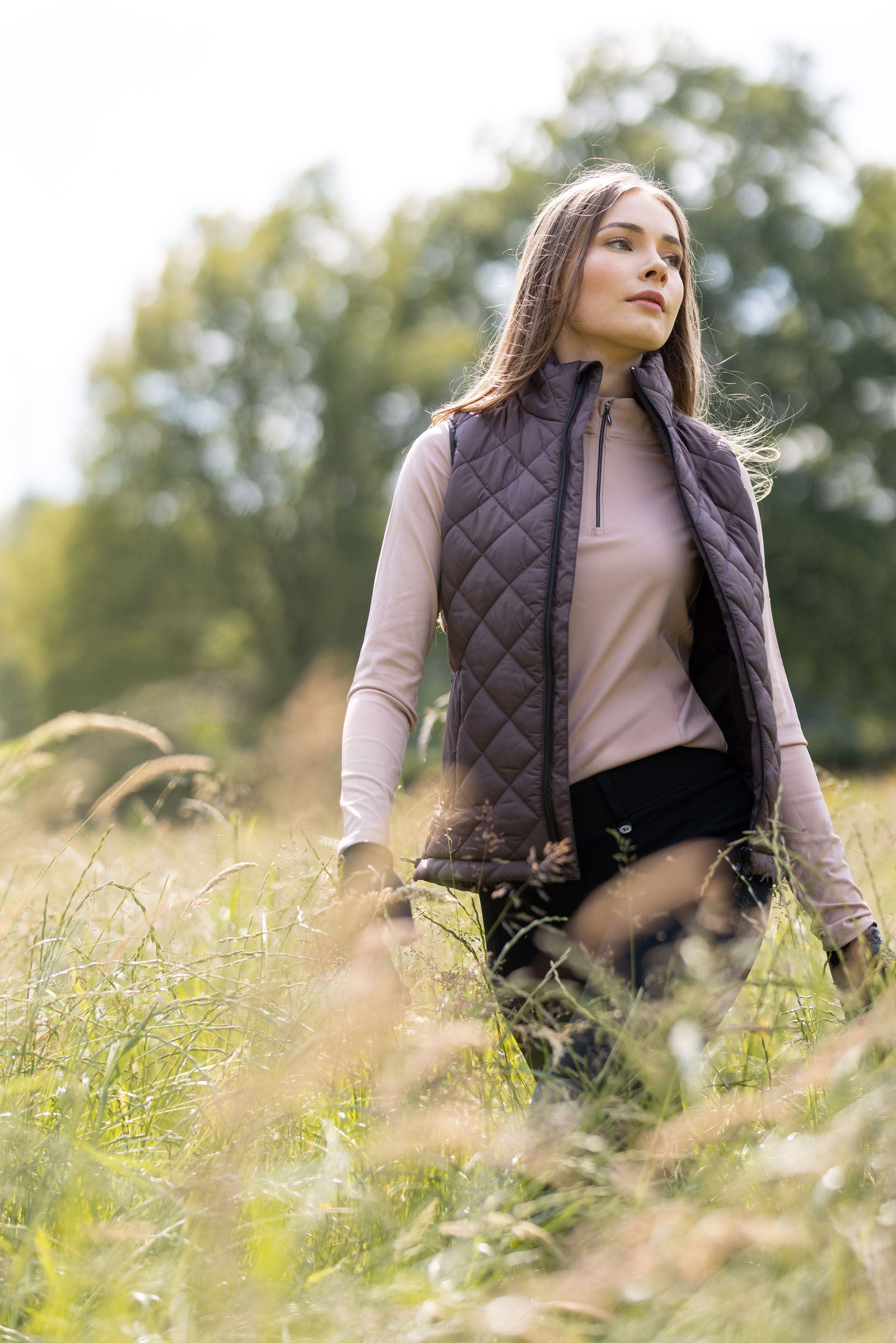 Horze Young Rider NAIA fôret ridevest, dame