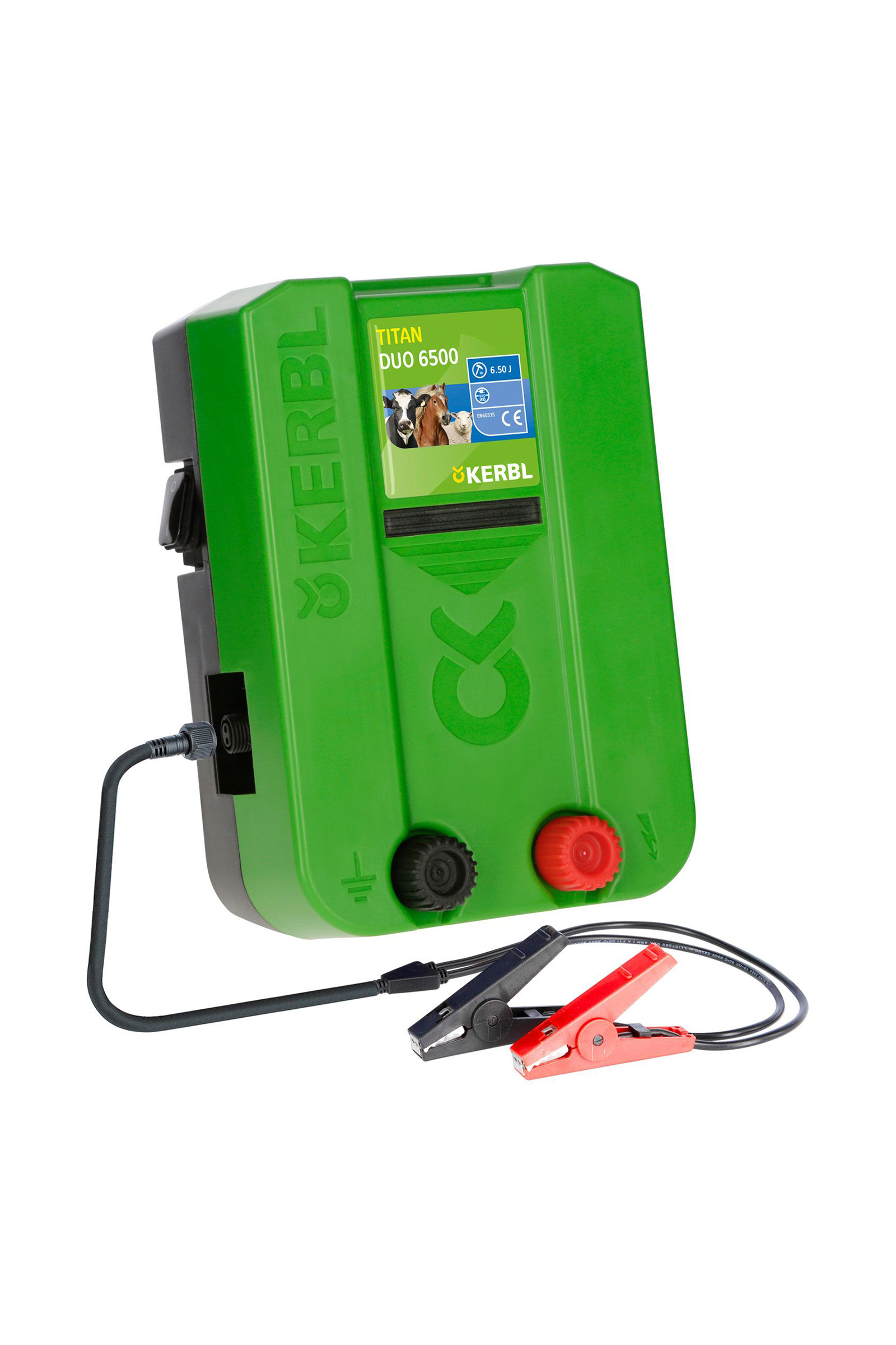 Kerbl TITAN DUO 6500 elektrisk gjerdeapparat 12V