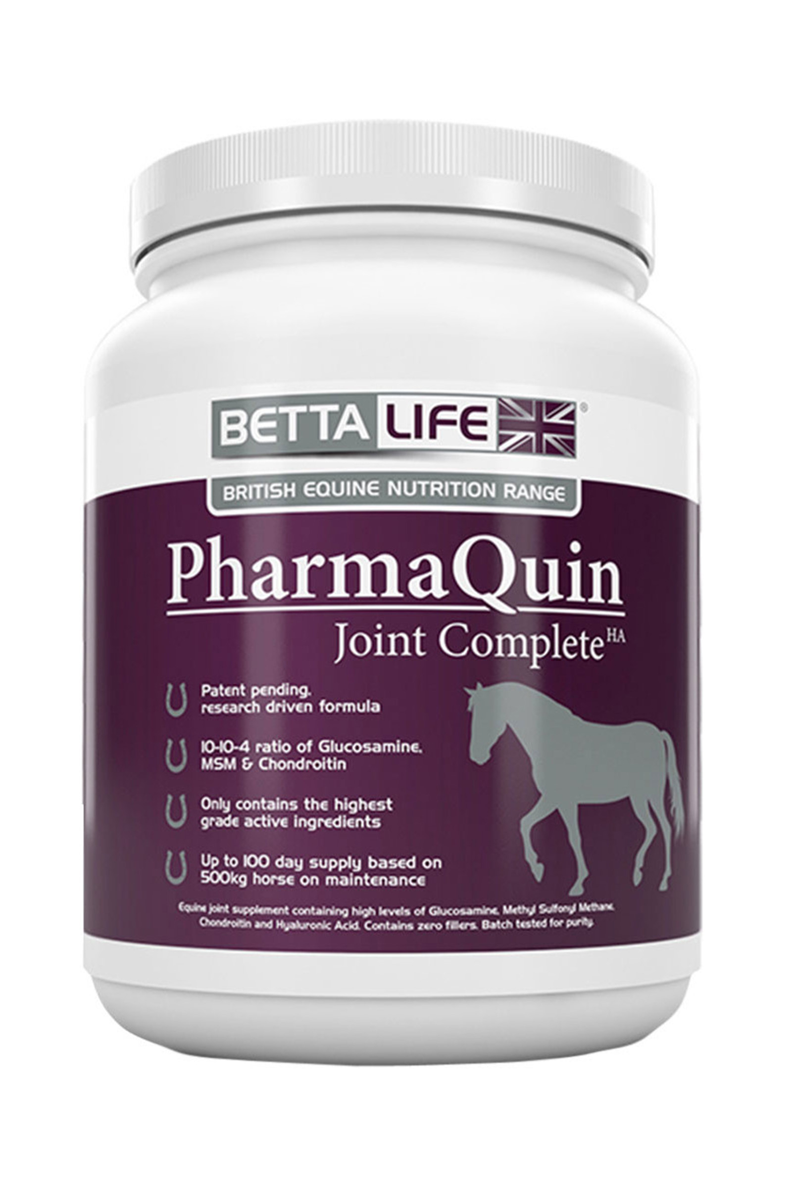 Betta Life PharmaQuin leddtilskudd HA Equine 1 kg
