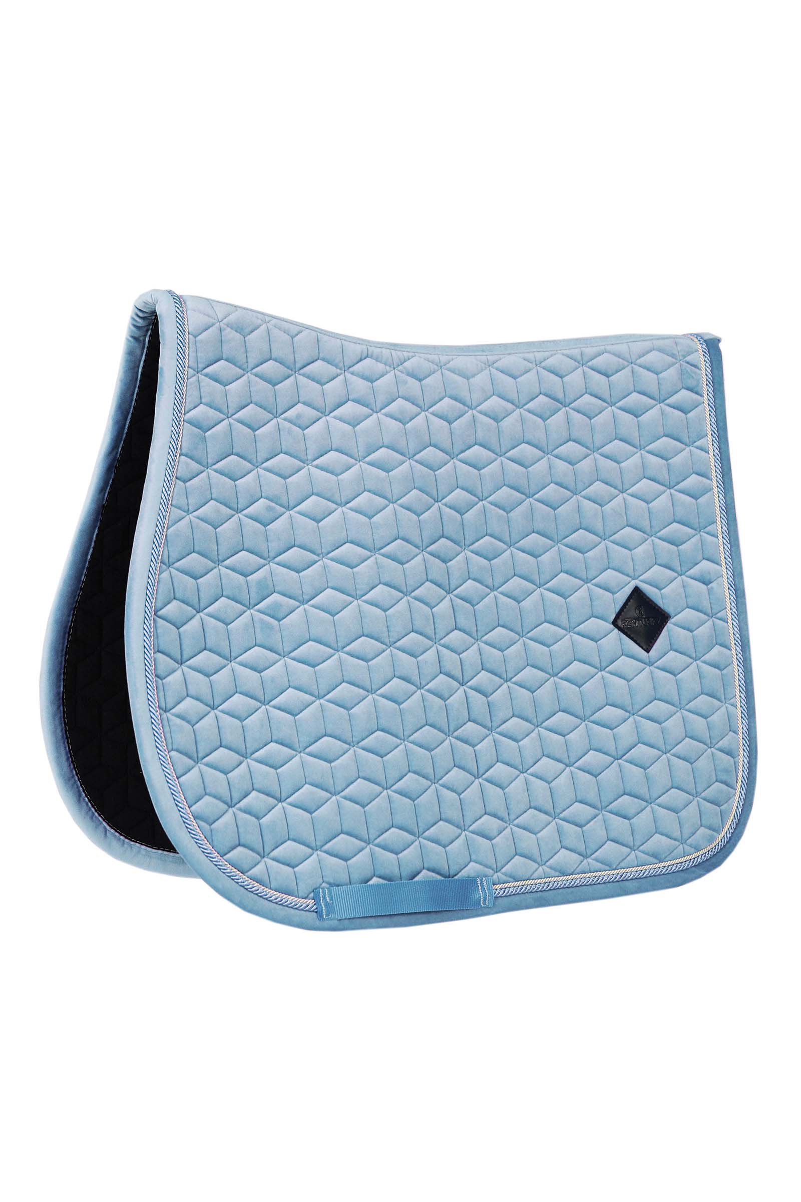 Light Blue Kentucky Horsewear Velvet sprangsjabrak