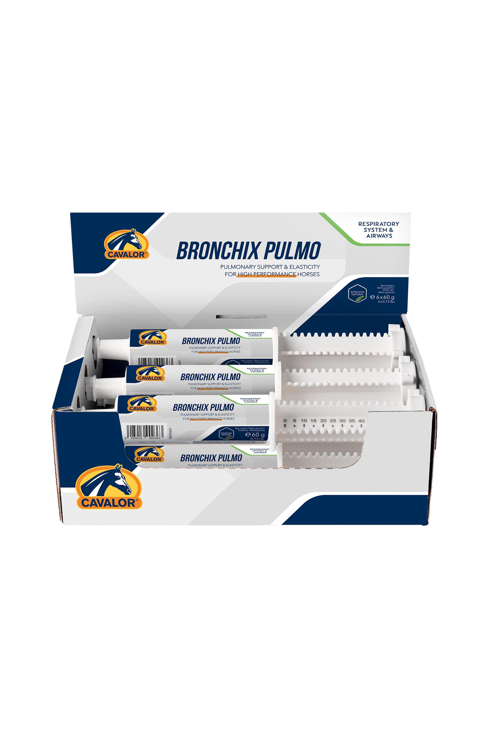 Cavalor Bronchix Pulmo pasta, 6 x 60 gram