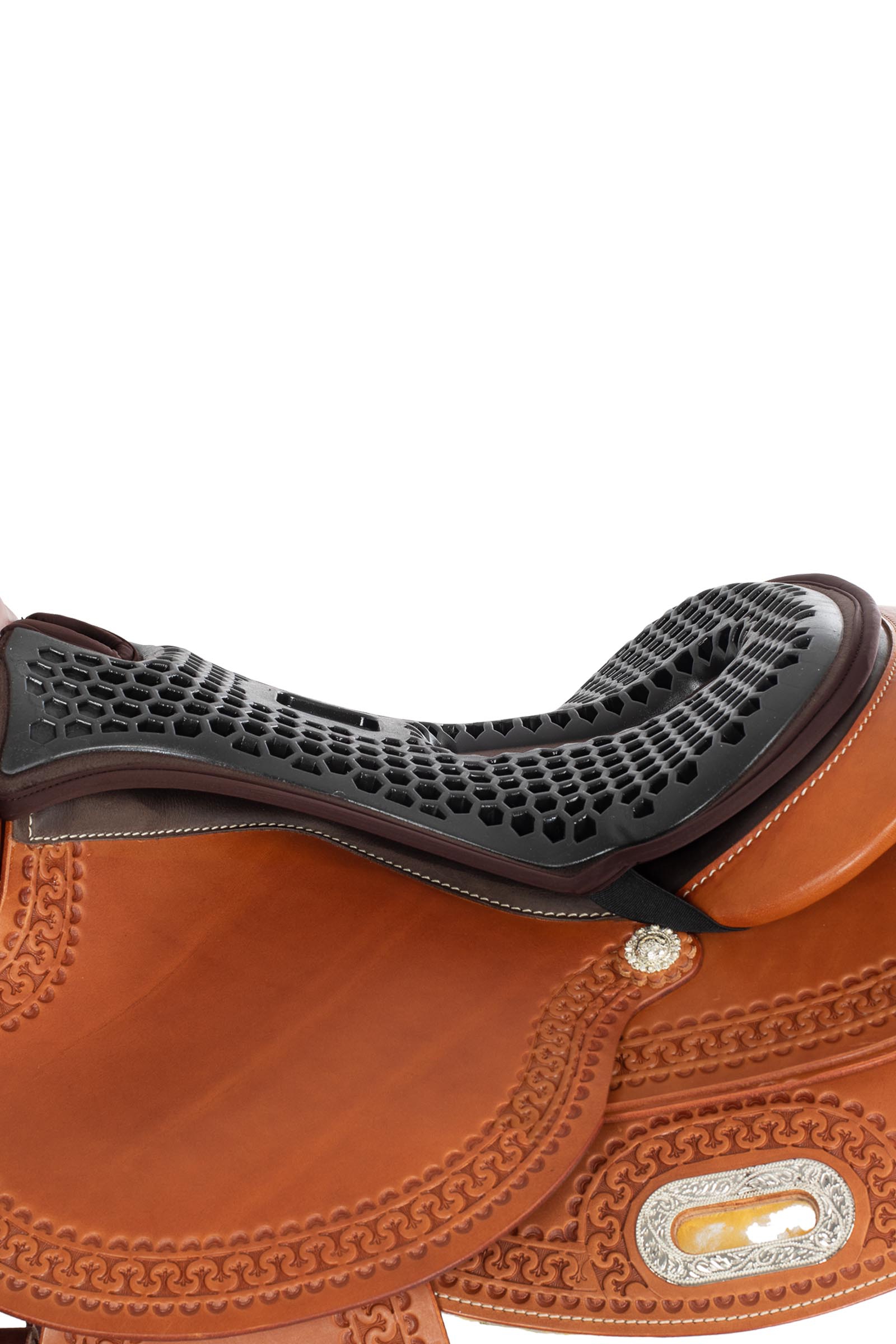 Acavallo Ortho halebenssetepute western Hexa gel utvendig Dri-Lex, 20 mm  