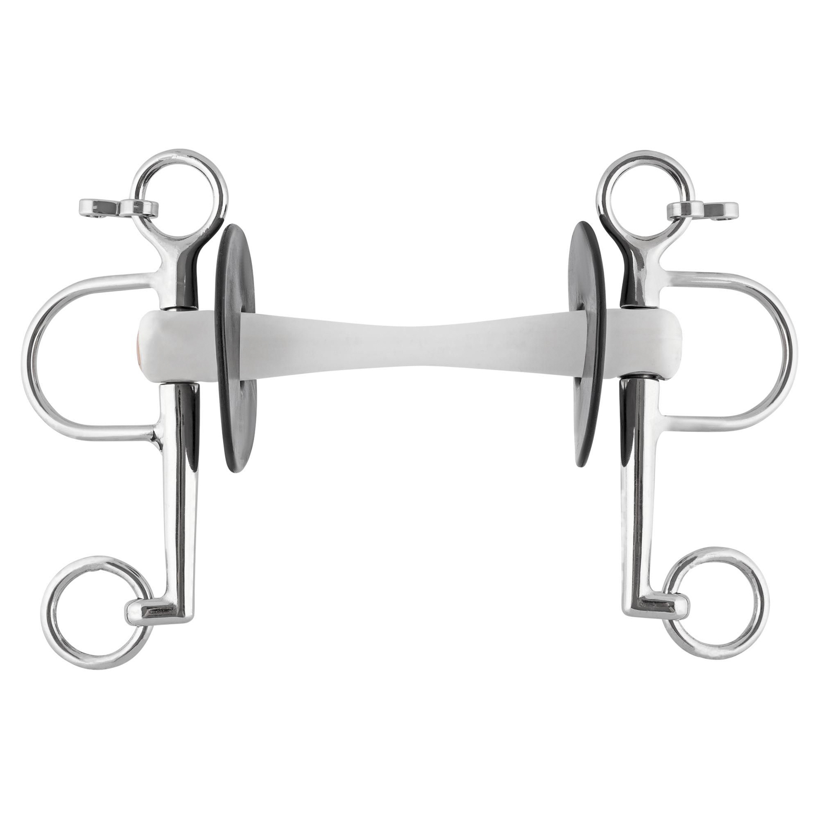 Sprenger Nathe pelham 20mm med fleksibel mullen mouth, korte sjenkler (undersjenkel 5,5 cm)