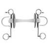 Sprenger Nathe pelham 20mm med fleksibel mullen mouth, korte sjenkler (undersjenkel 5,5 cm)